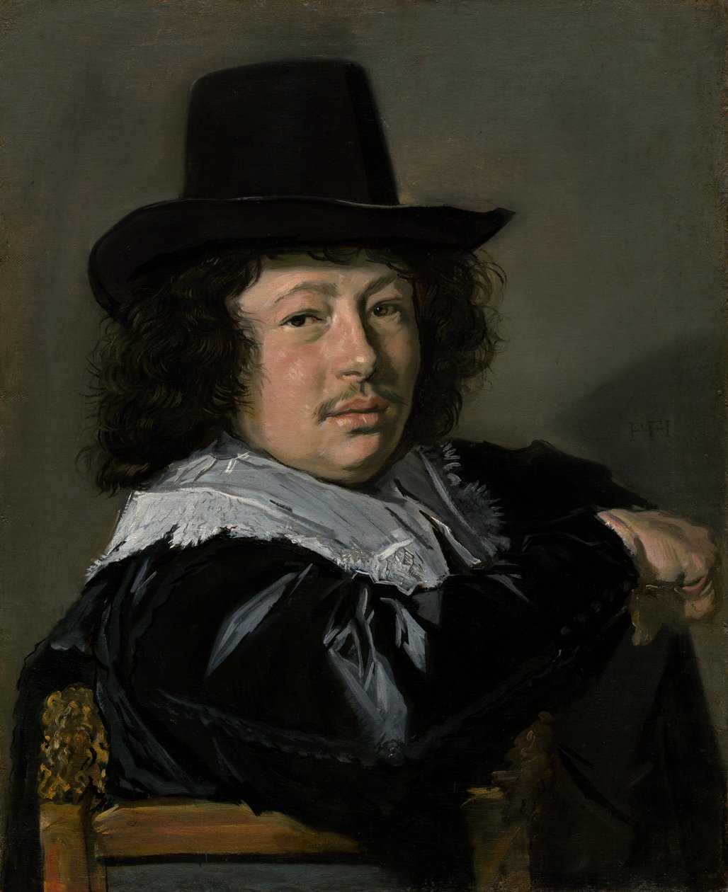 Retrato de um jovem de Frans Hals