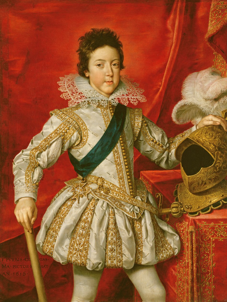 Luís XIII (1601-43) de Frans II Pourbus
