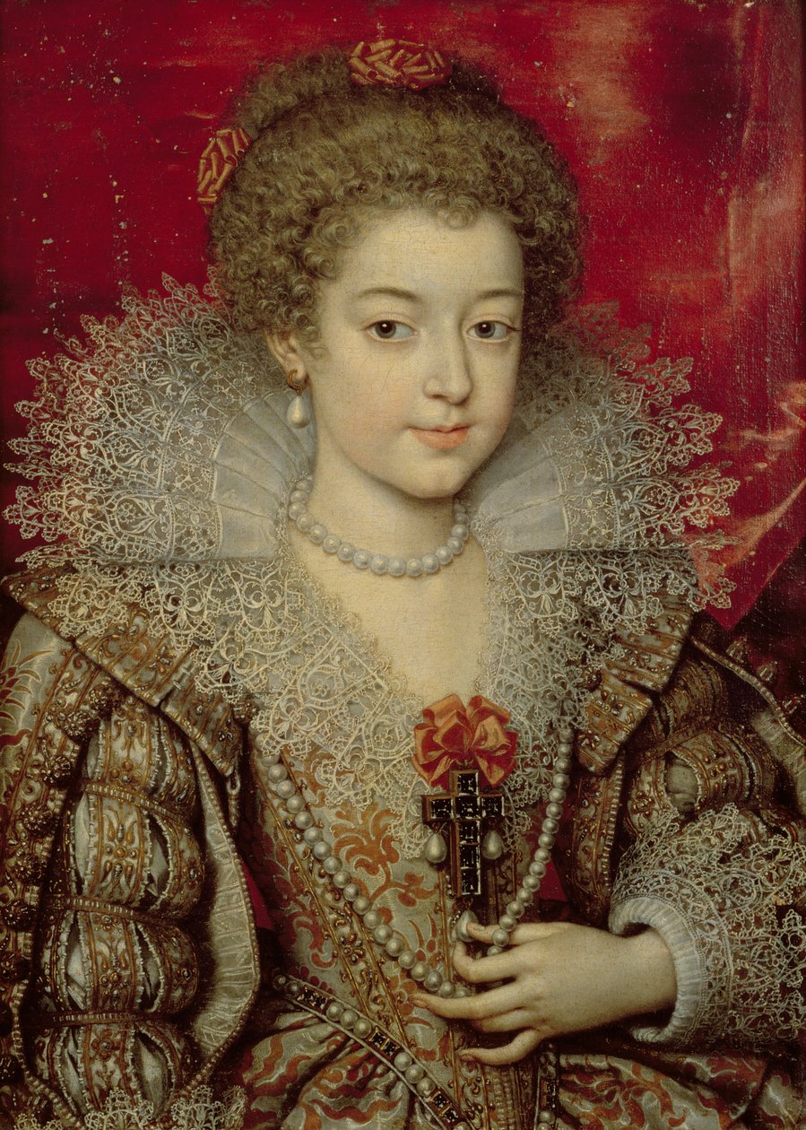 Retrato da infanta anna de Frans II Pourbus