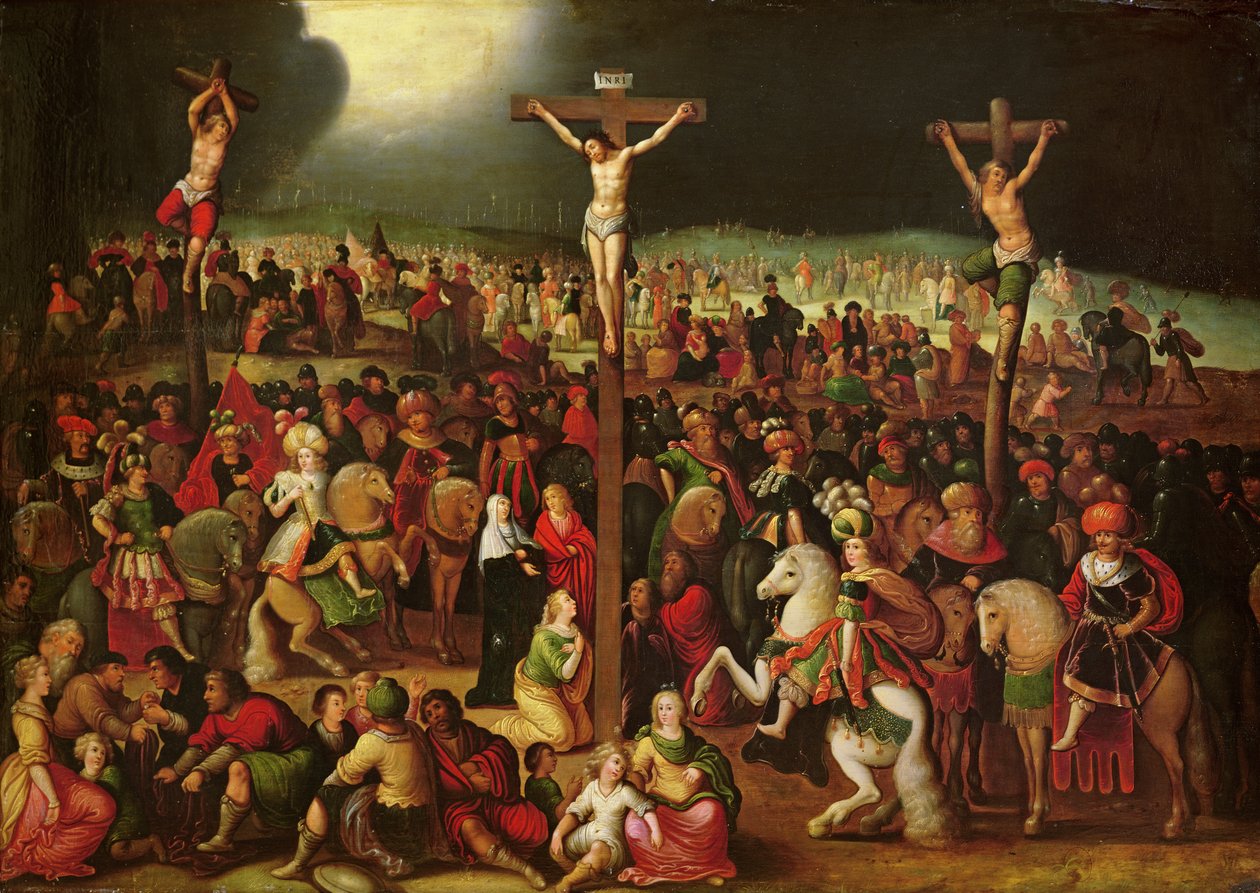 A crucificação de Frans II Francken the Younger