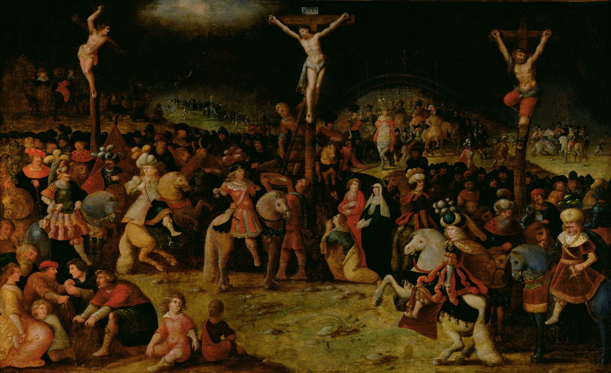 A crucificação de Frans II Francken the Younger