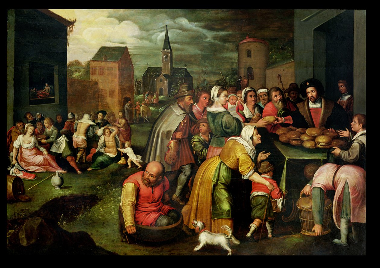 Os Sete Atos da Misericórdia de Frans II Francken the Younger