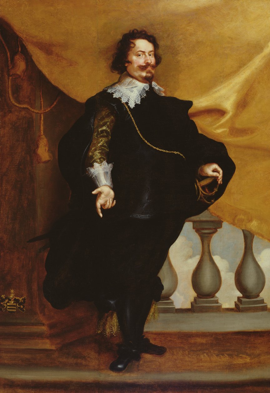 Retrato de um aristocrata de Frans Luyckx or Leux