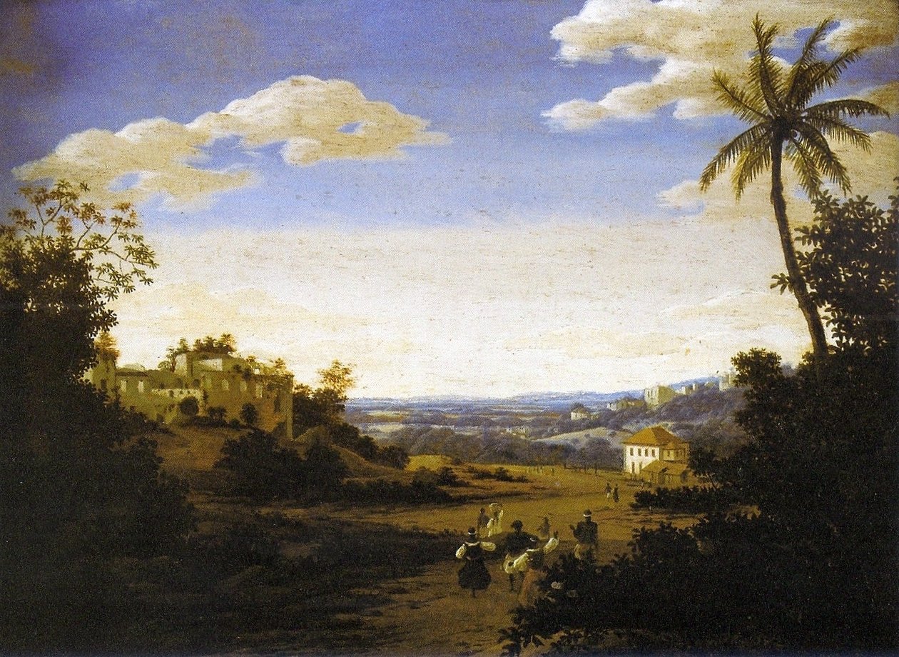Paisagem de Pernambuco de Frans Post