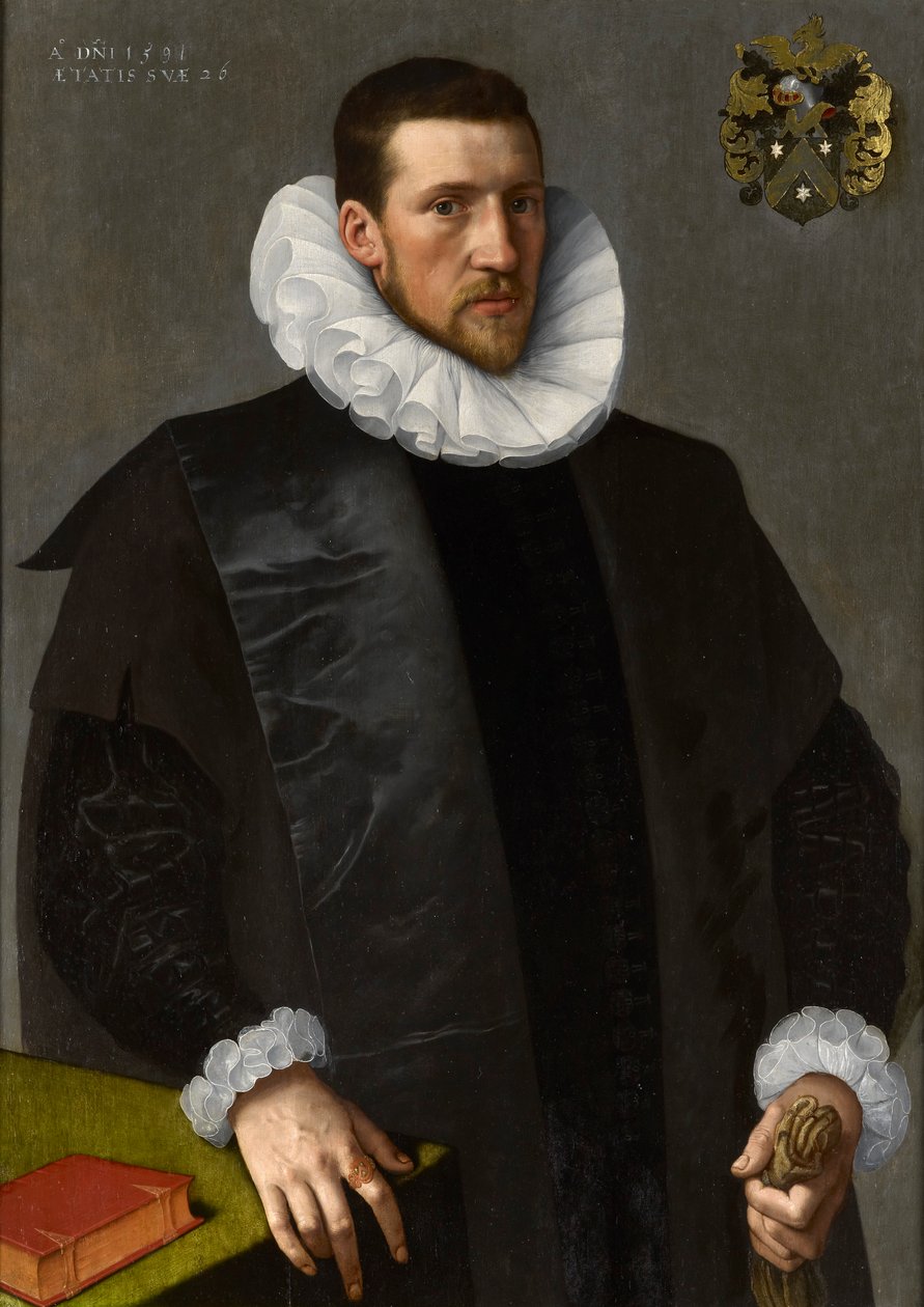 Retrato de Willem van Vyve de Frans Pourbus the Younger  