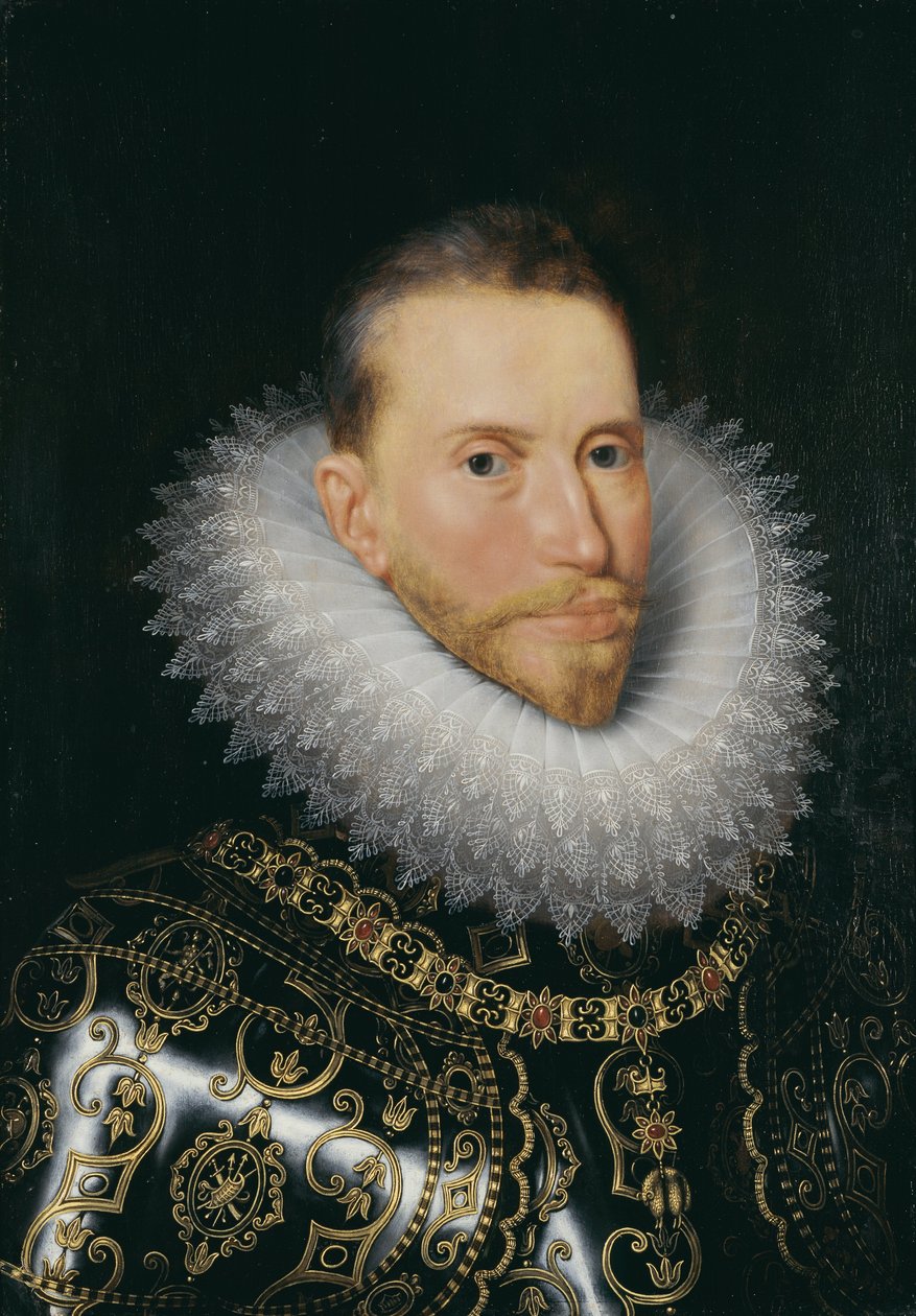 Retrato de Alberto VII, arquiduque da Áustria (1559-1621) de Frans Pourbus the Younger