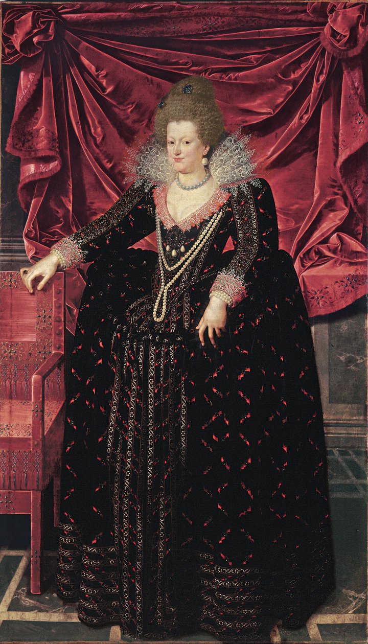 Retrato de Maria de &39;Medici de Frans Pourbus the Younger