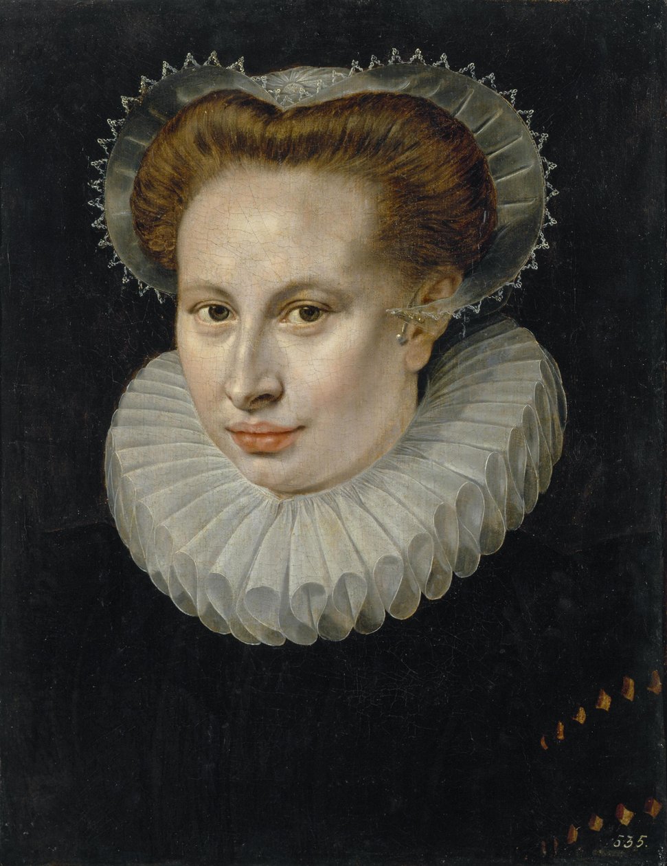 Retrato de uma senhora de Frans Pourbus the Younger