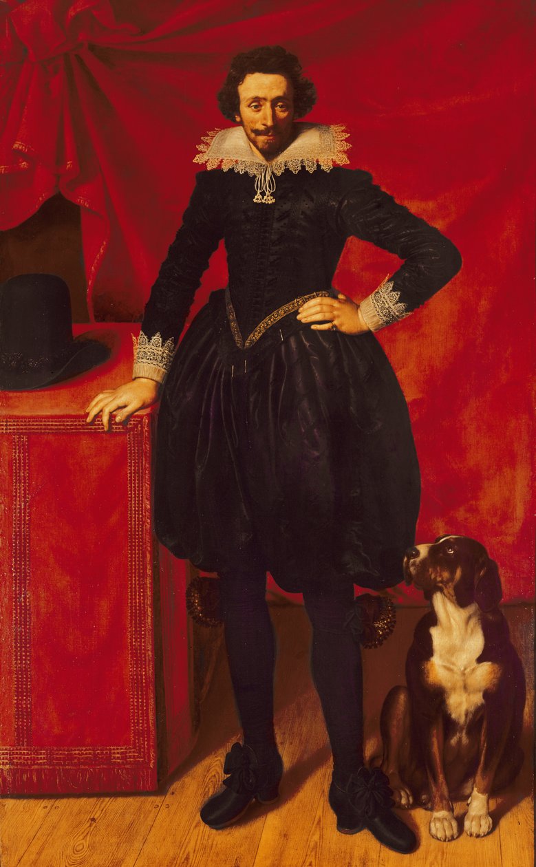 Retrato do duque de chevreuse de Frans Pourbus the Younger