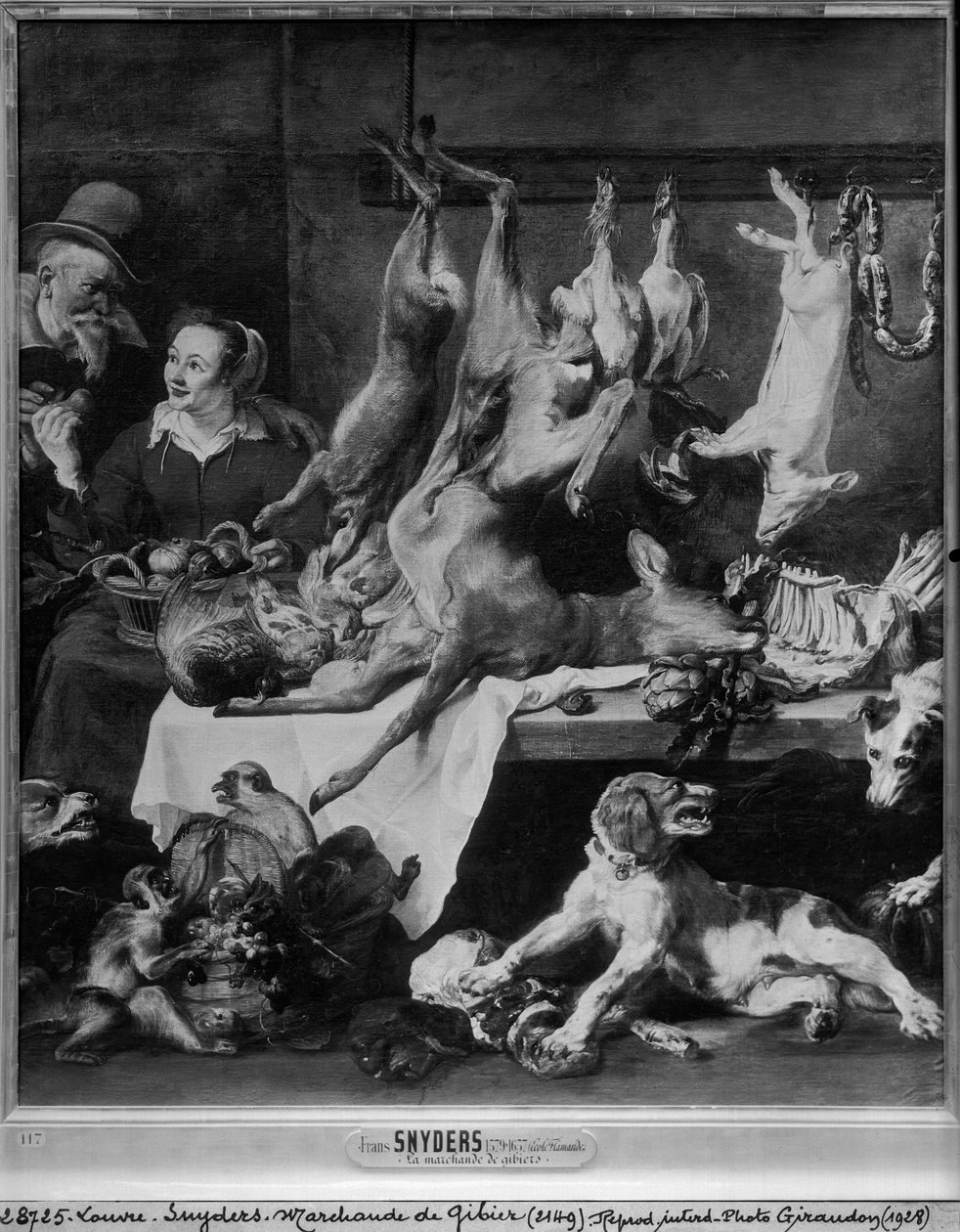 O vendedor do jogo de Frans Snyders or Snijders