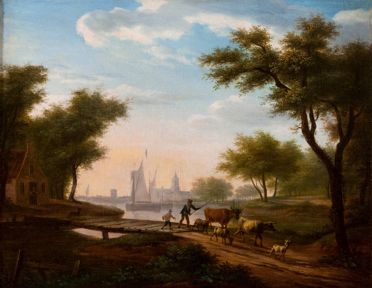 Paisagem holandesa de Frans Swagers