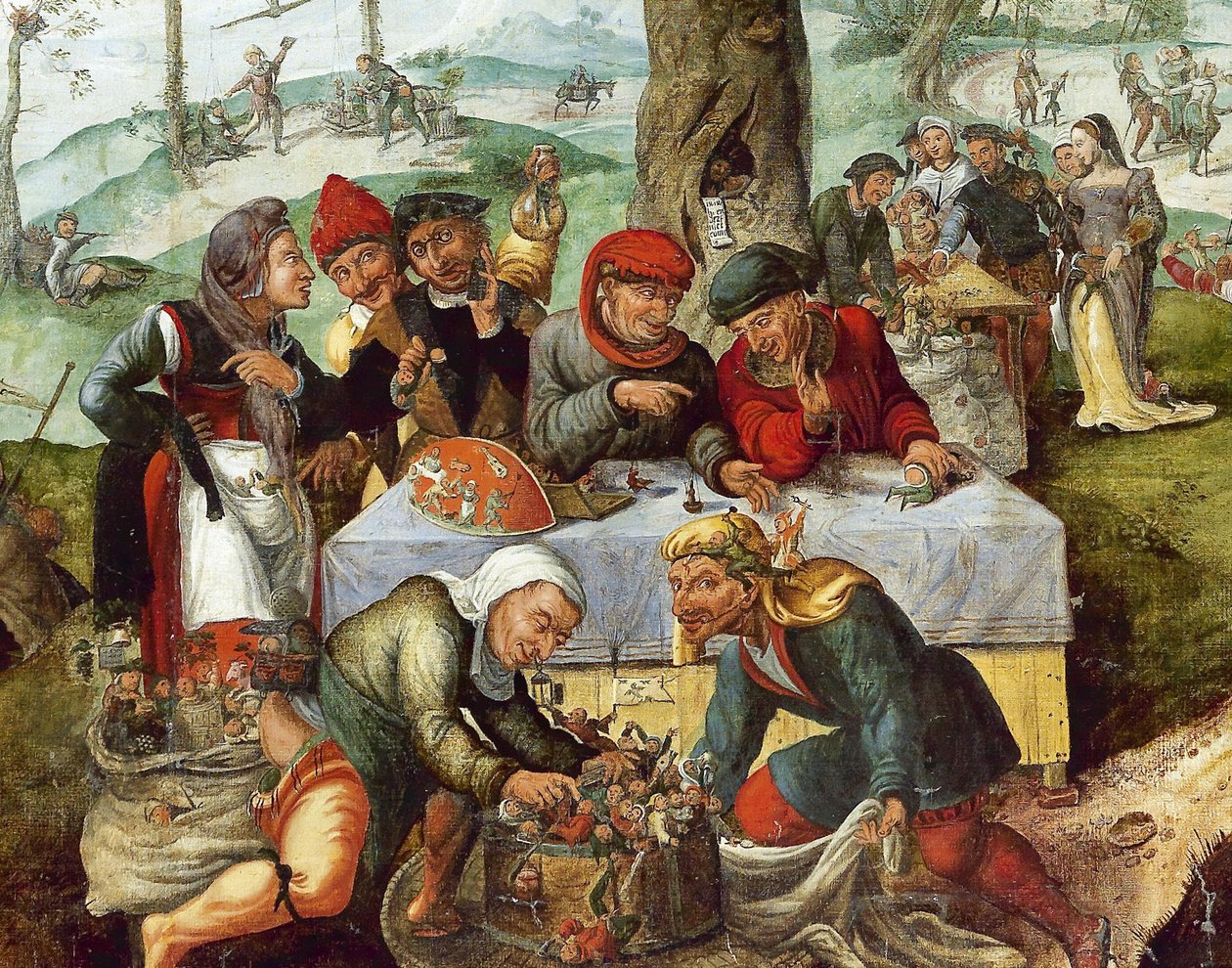 Destino de loucuras humanas de Frans Verbeeck