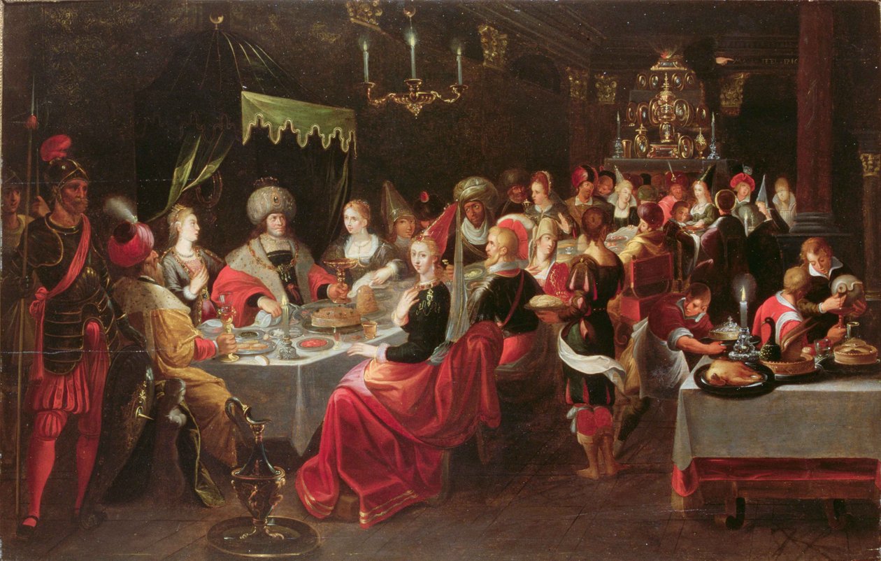 Festa de Belsazar de Frans the Elder Francken