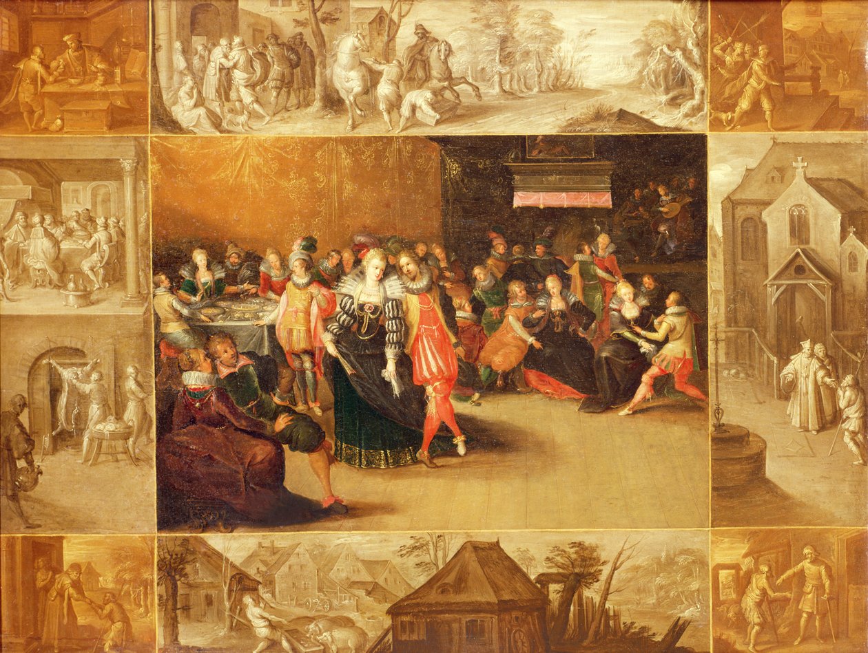 O filho pródigo de Frans the Elder Francken
