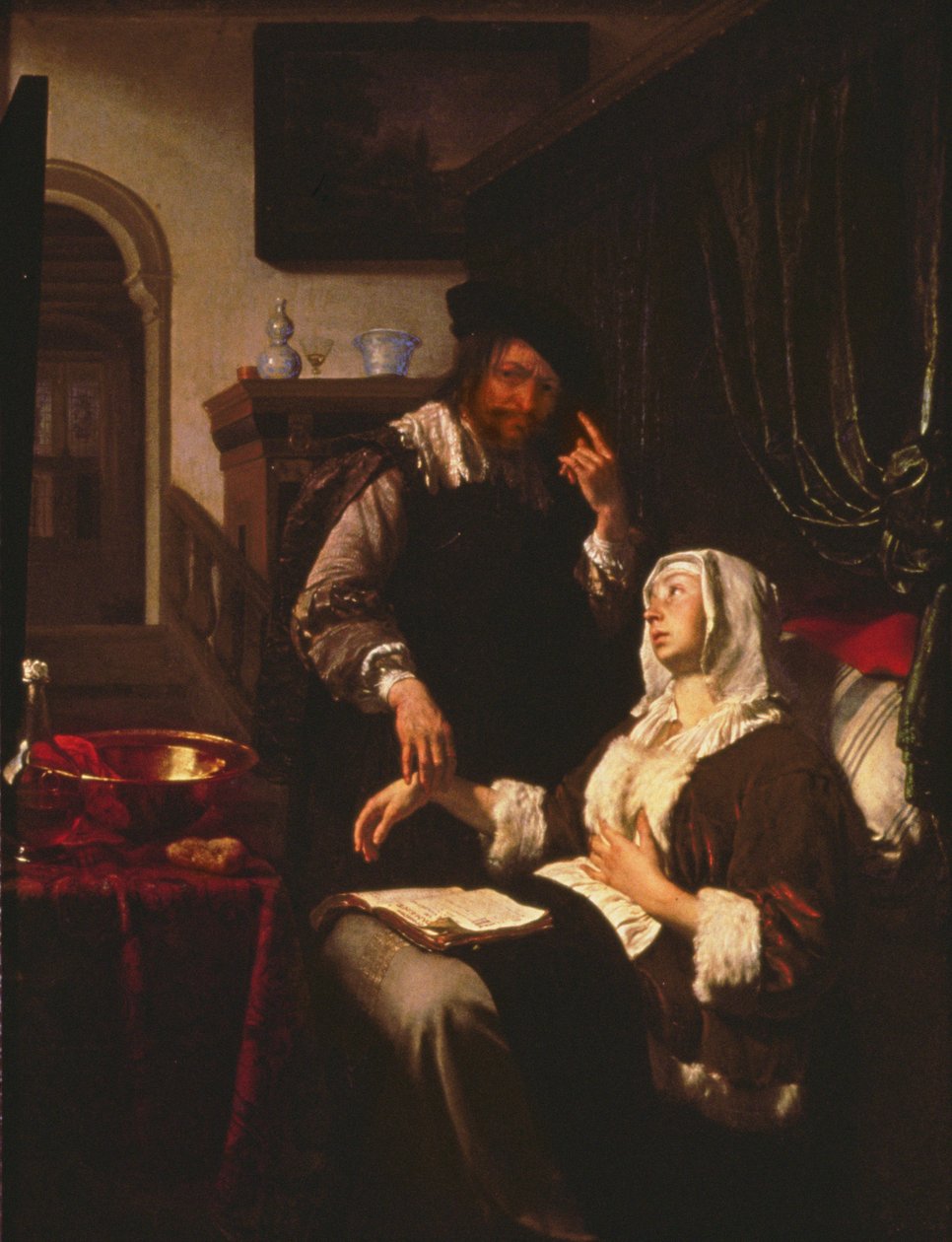 01316 A visita do médico de Frans van Mieris