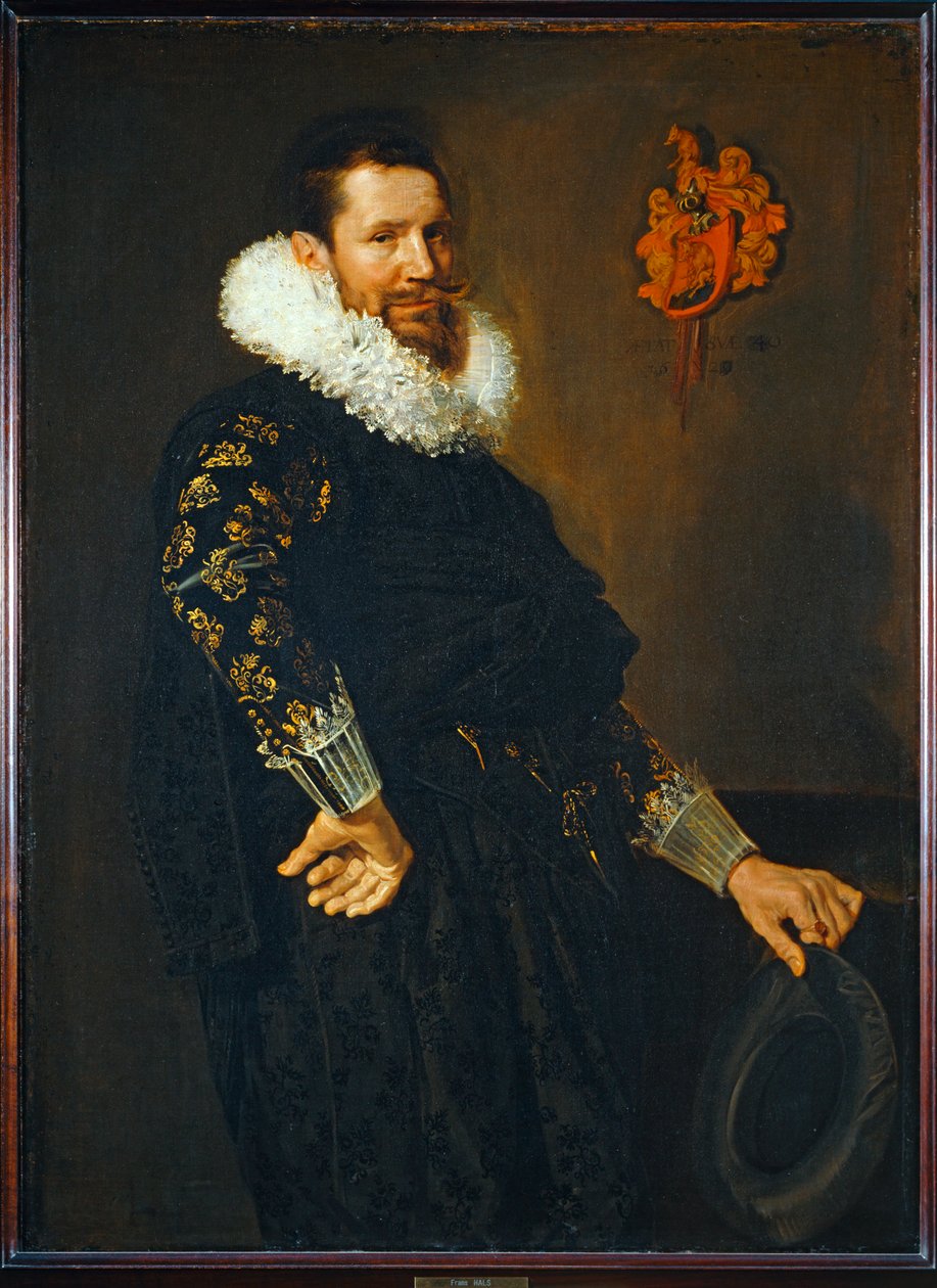Paulus van Beresteyn, homme de loi à Haarlem. 1619 - Paulus van Beresteyn, advogado em Harlem. 1619 ... de Frans (School of) Hals