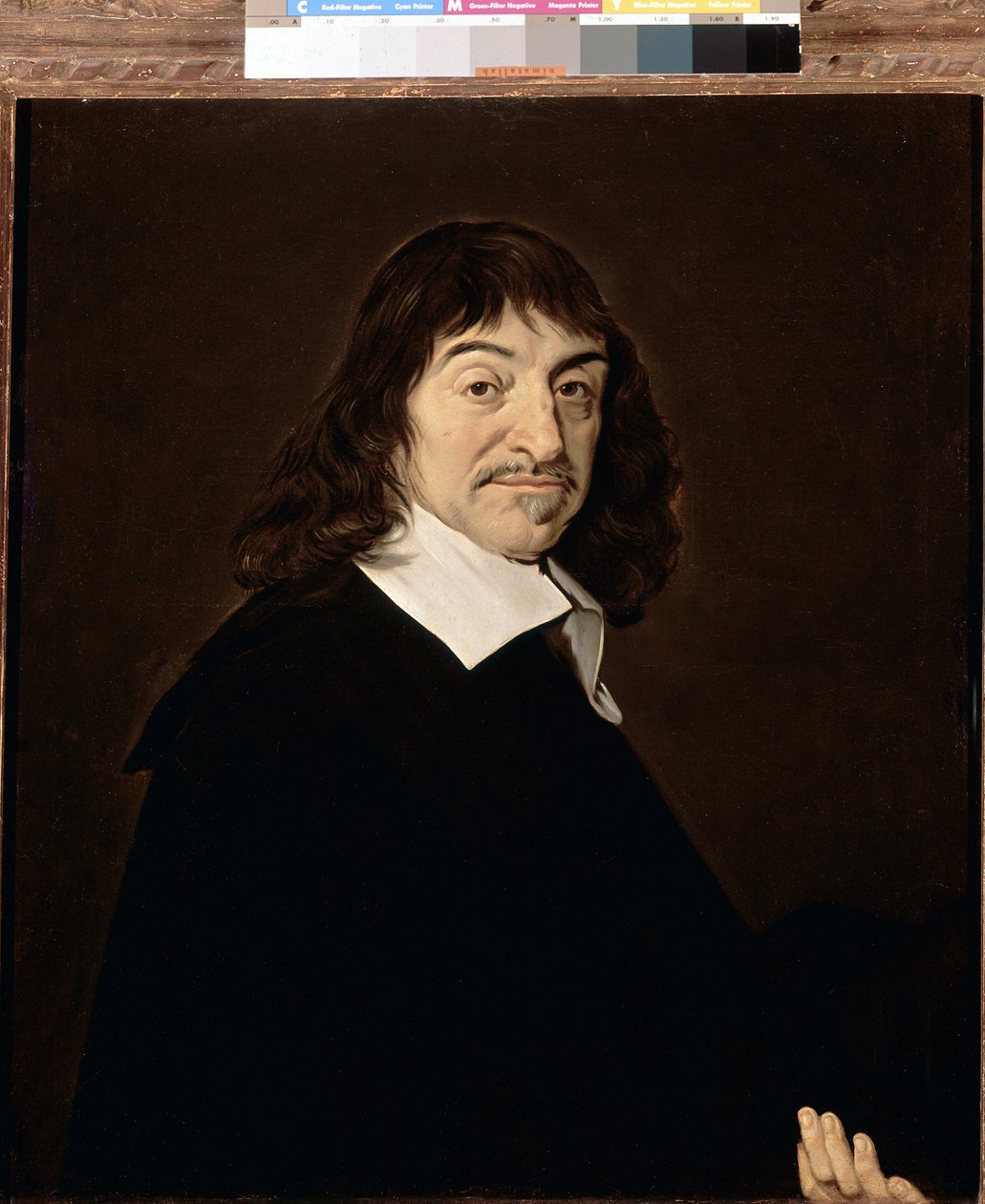 Retrato de René Descartes, filósofo francês de Frans (after) Hals