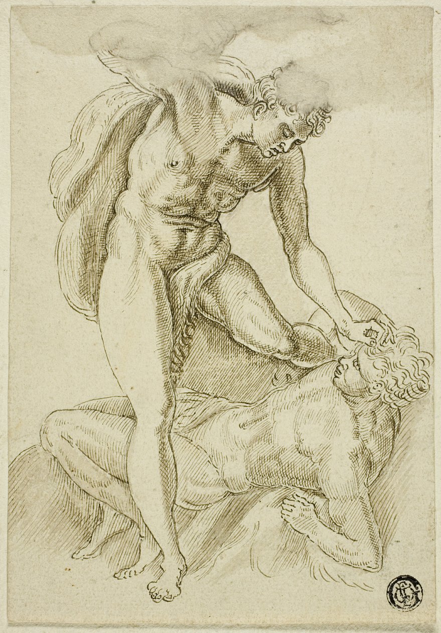 Caim a matar Abel de Frans Floris I