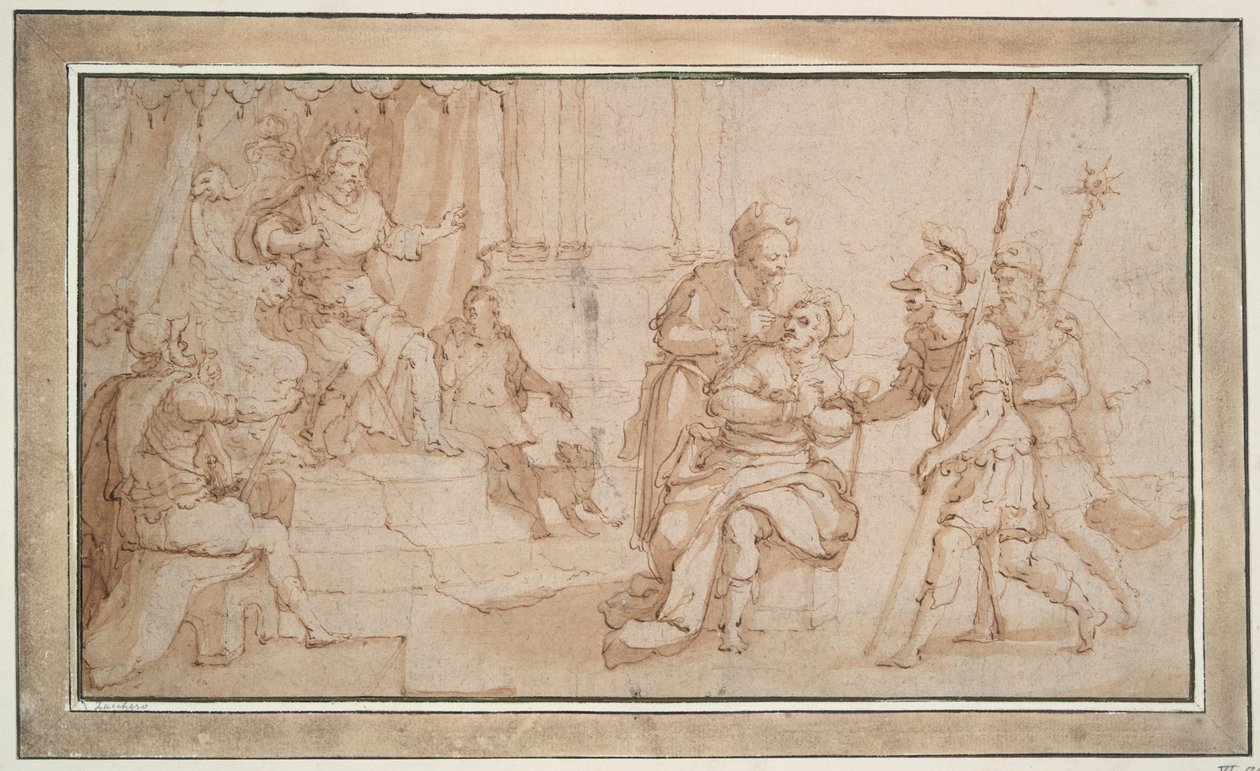 O Cegueira de Zaleucus de Locri de Frans Francken the Younger