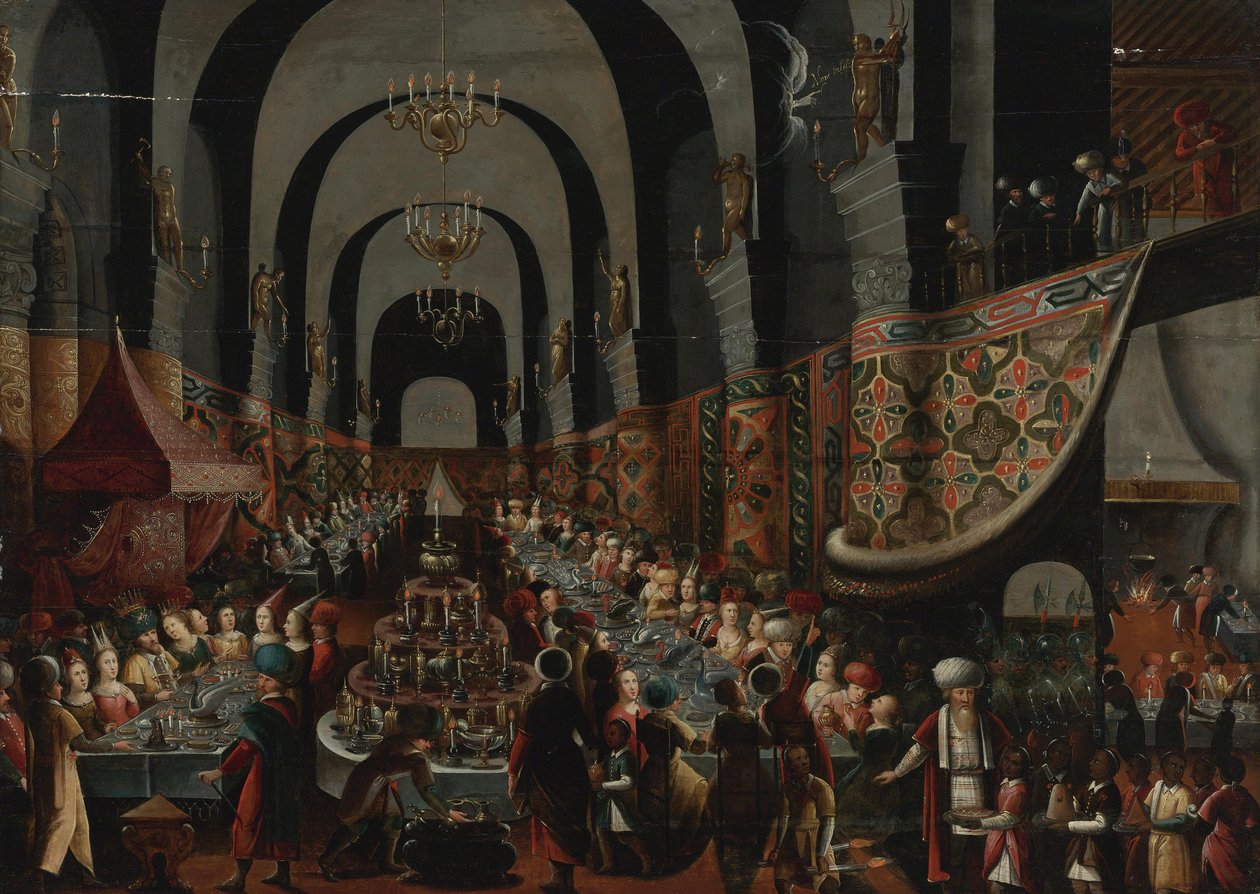 A Festa de Belsazar de Frans Francken the Younger