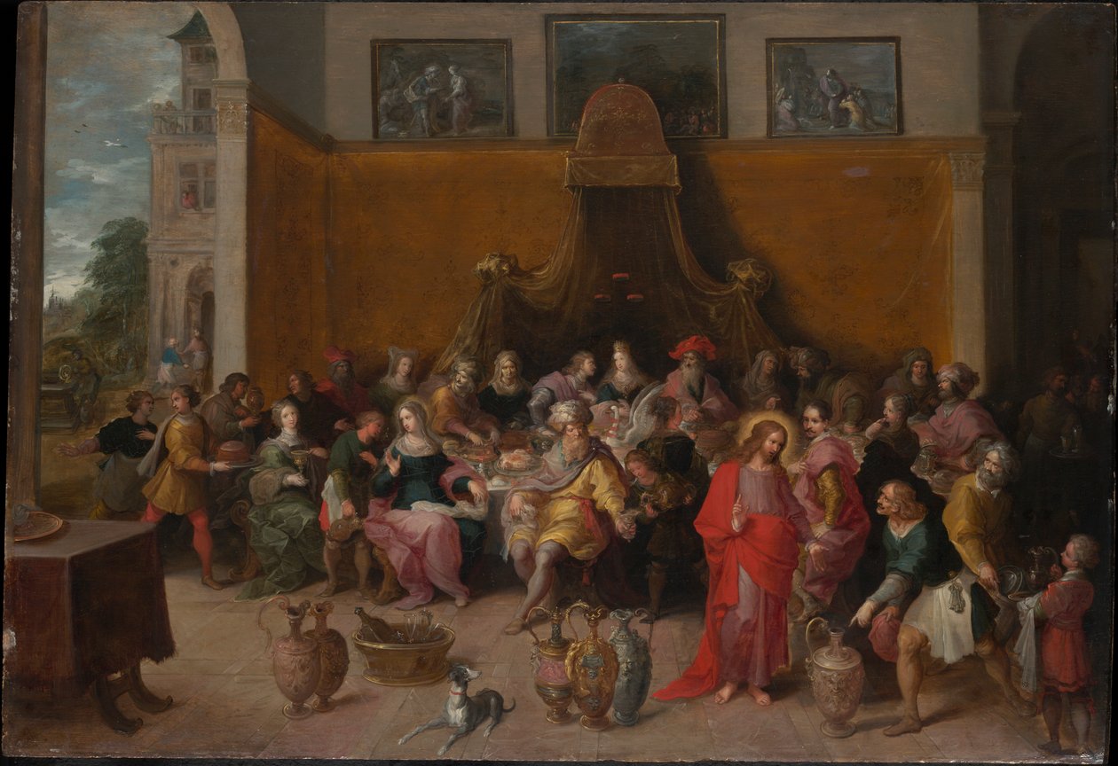 As Bodas de Caná de Frans Francken the Younger