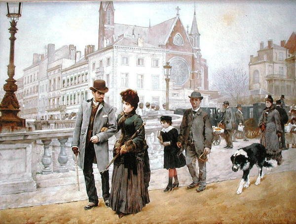 O portão de Schaerbeek de Frans Gaillard
