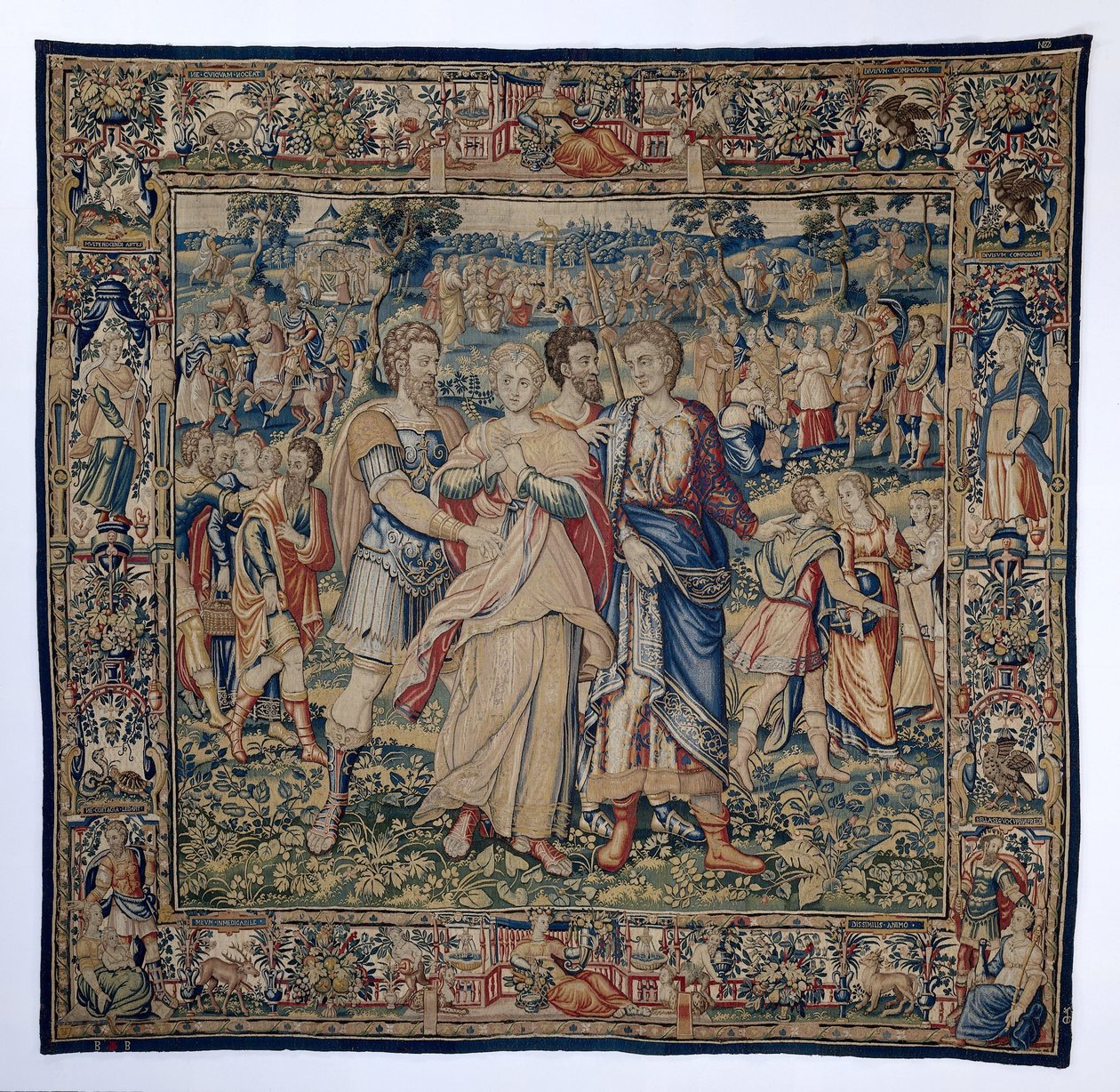 Tobit e Anna no exílio para Nínive
A história de Tobit e Tobias (título da série) de Frans Geubels