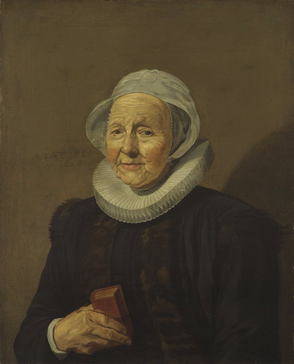 Uma velha senhora, 1628 de Frans Hals