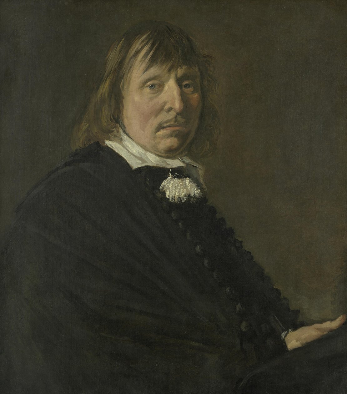 Alemão: Tyman Oosdorp (1613-1668) Retrato de Tyman Oosdorp de Frans Hals