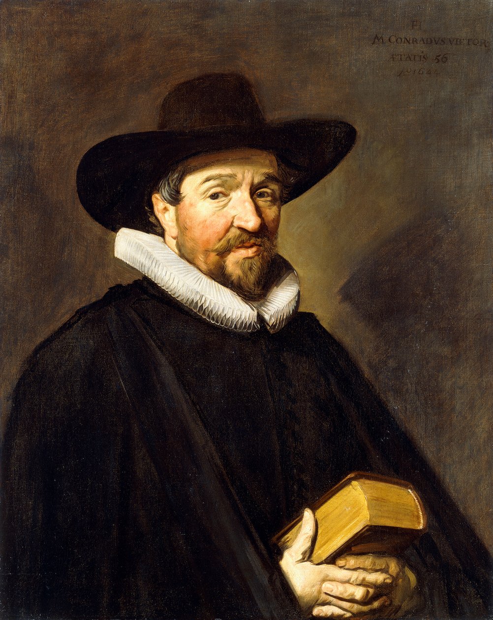 Retrato de Conrad Victor de Frans Hals