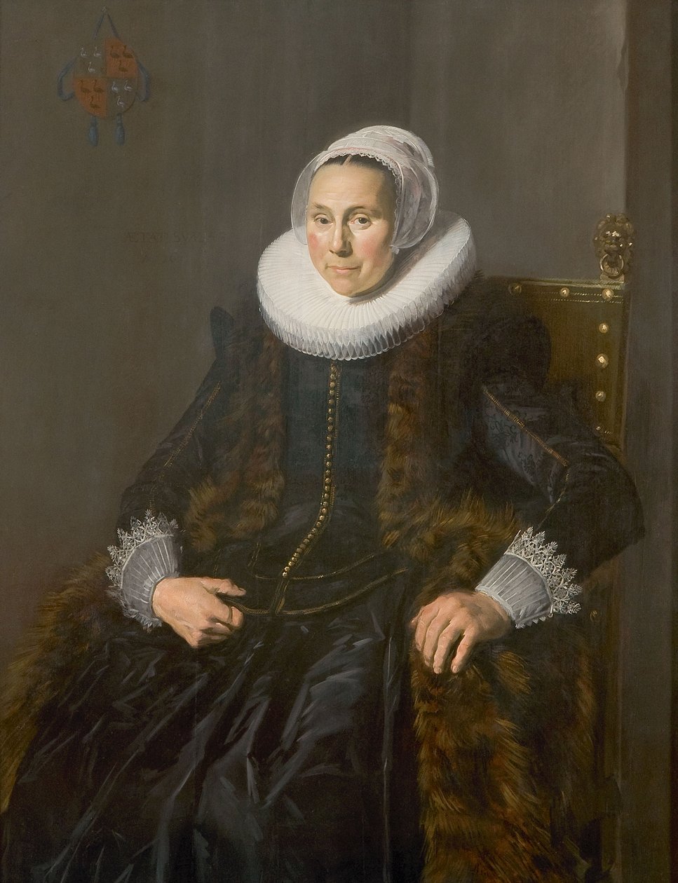 Retrato de Cornelia Claesdr. Vooght (-) de Frans Hals