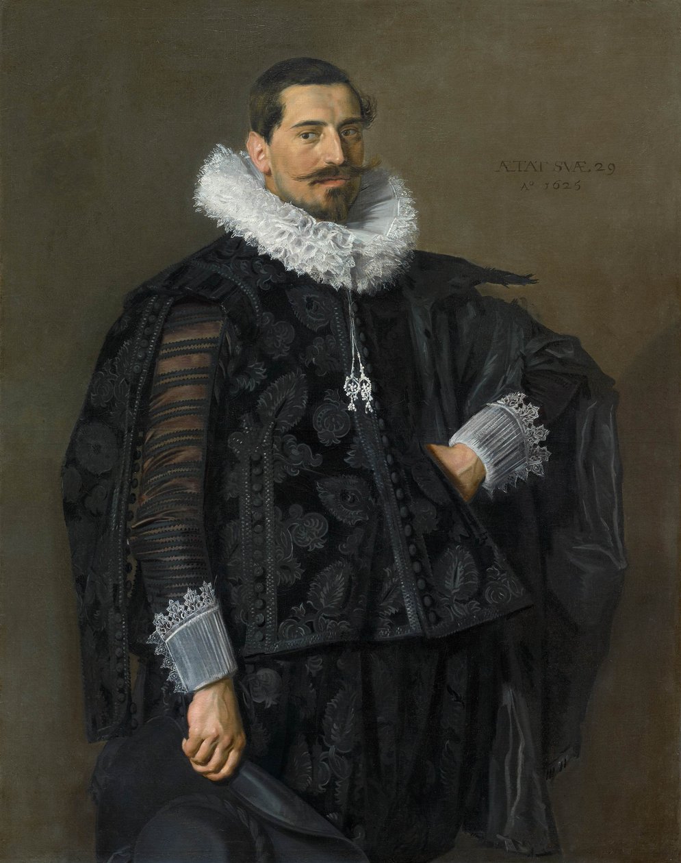 Retrato de Jacob Olycan (1596-1638) de Frans Hals