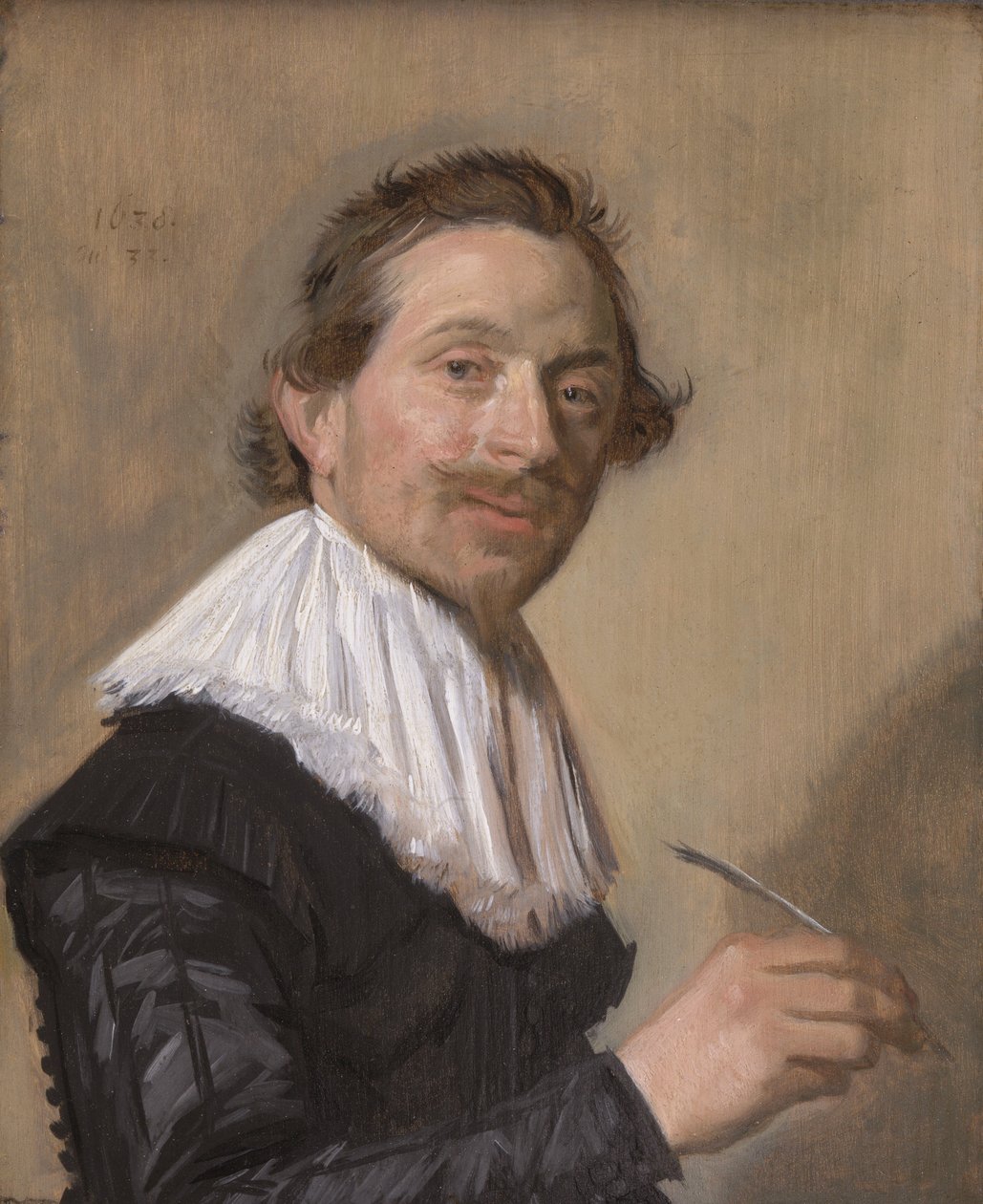 Retrato de Jean de la Chambre aos 33 anos de Frans Hals