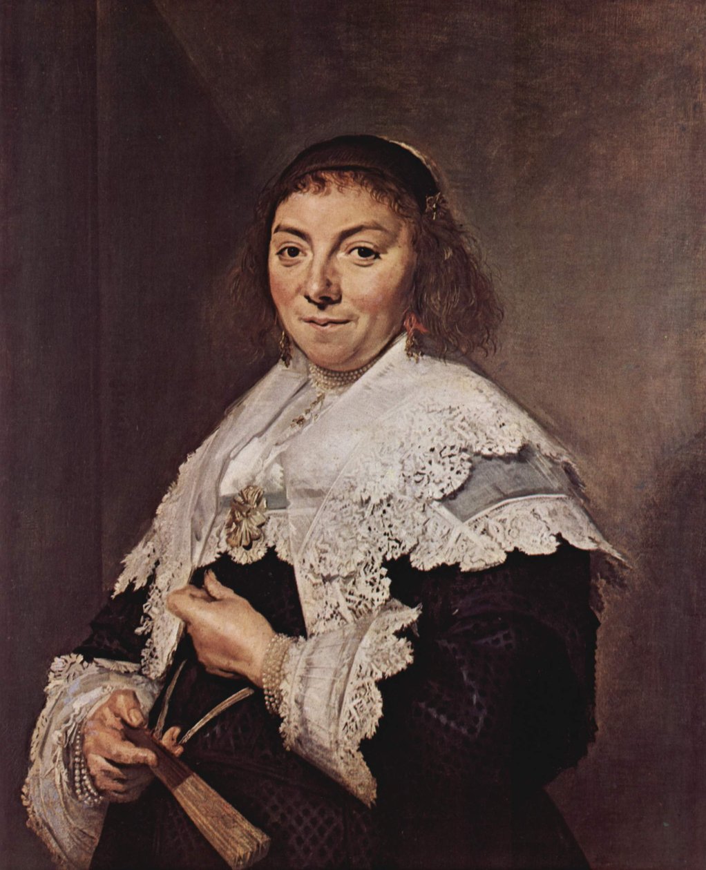 Retrato de Maria Pietersdr Olycan (1607-1655) de Frans Hals