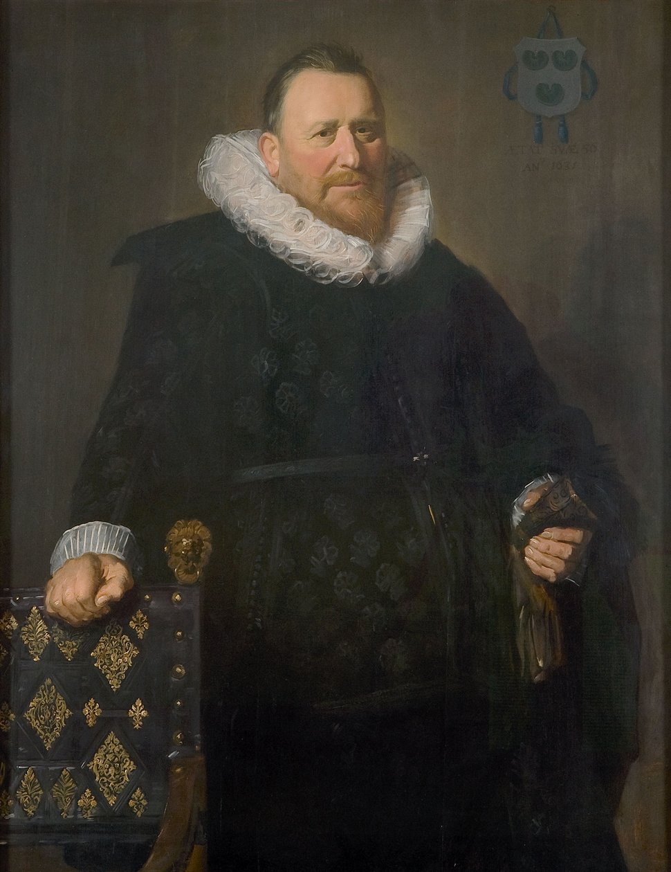 Retrato de Nicholaes Woutersz. van der Meer (1574-1637) de Frans Hals