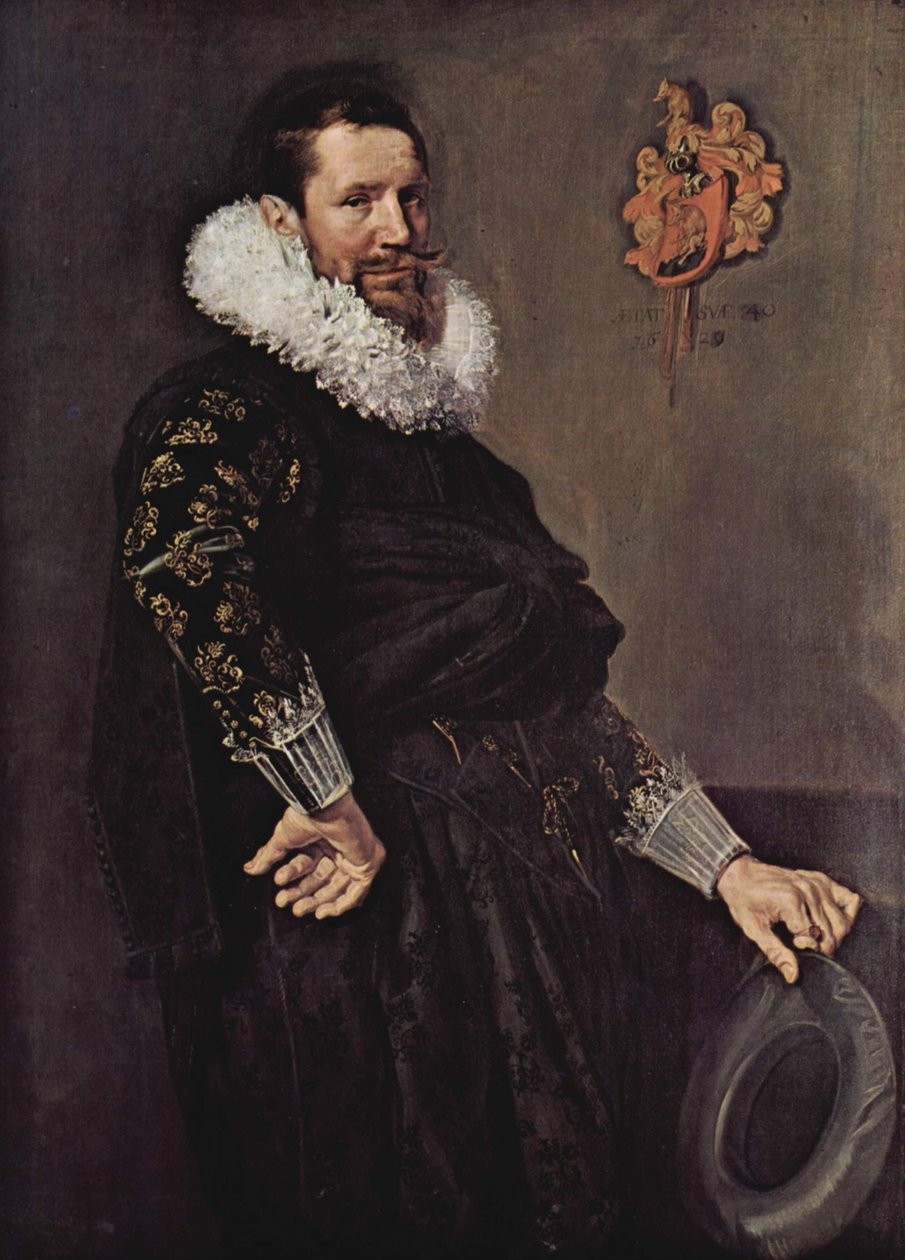 Retrato de Paulus van Beresteyn (1588-1636) de Frans Hals