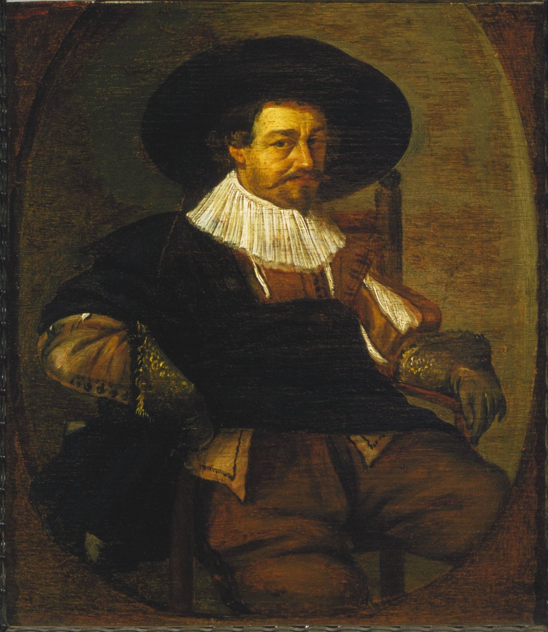 Retrato de um homem de Frans Hals