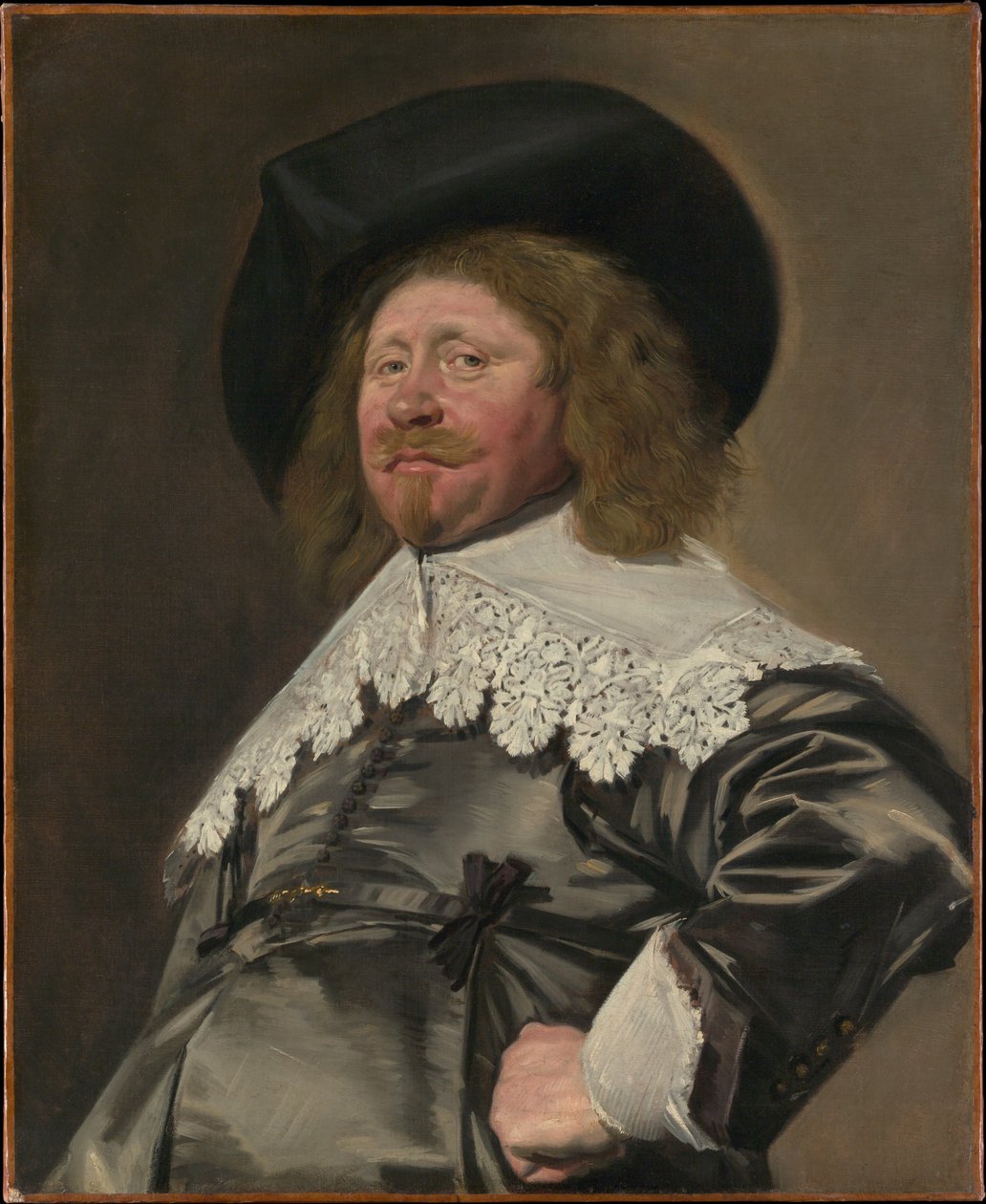 Retrato de um homem, possivelmente Nicolaes Pietersz Duyst van Voorhout (nascido por volta de 1600, falecido em 1650) de Frans Hals