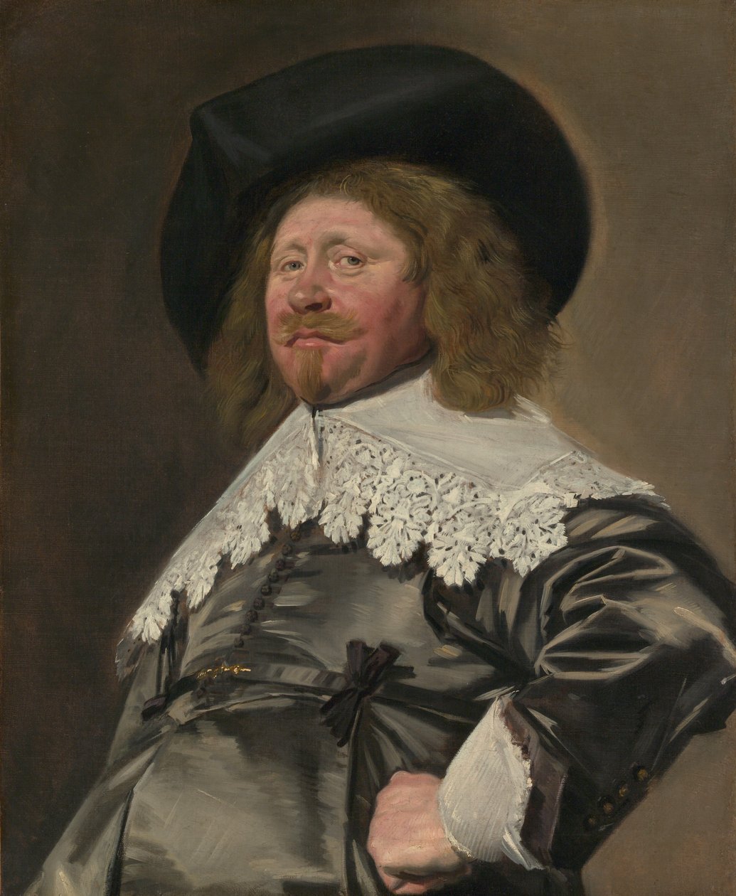 Retrato de um homem, possivelmente Nicolaes Pietersz Duyst van Voorhout, C. 1636-38. de Frans Hals