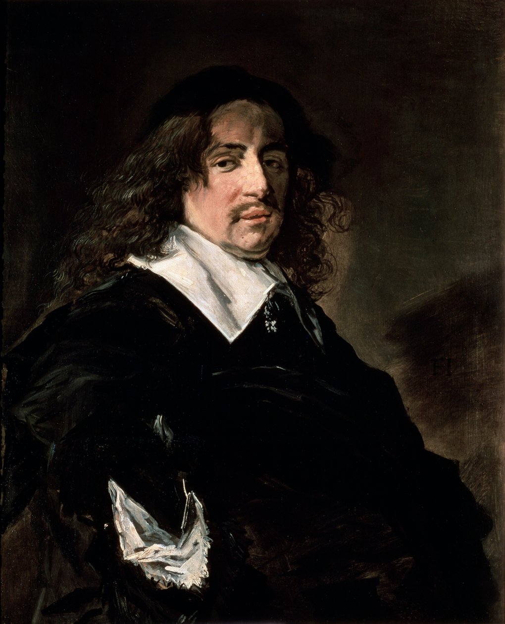 Retrato de um homem, antes de 1660. de Frans Hals