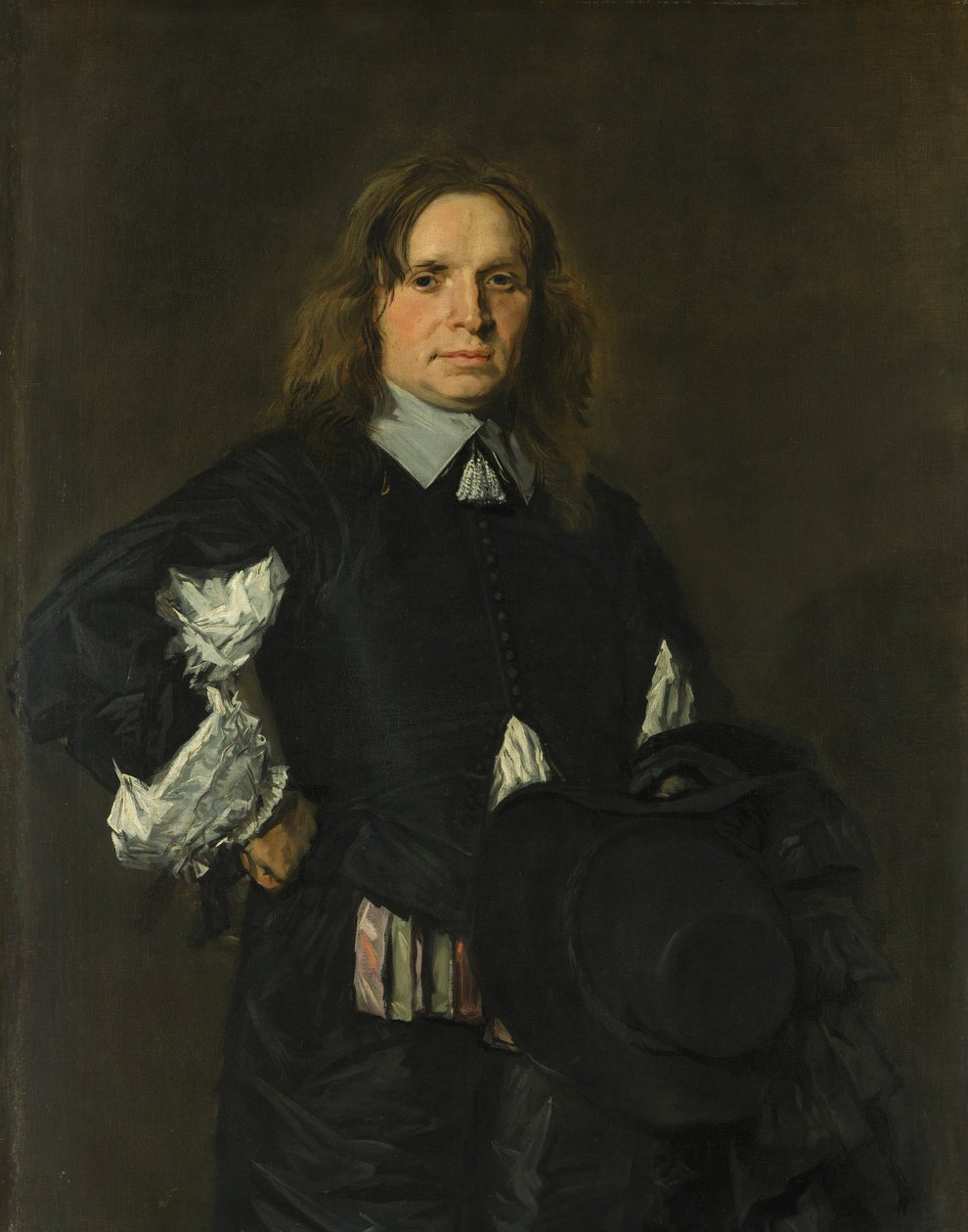 Retrato de um homem, c.1610 (óleo sobre tela) de Frans Hals