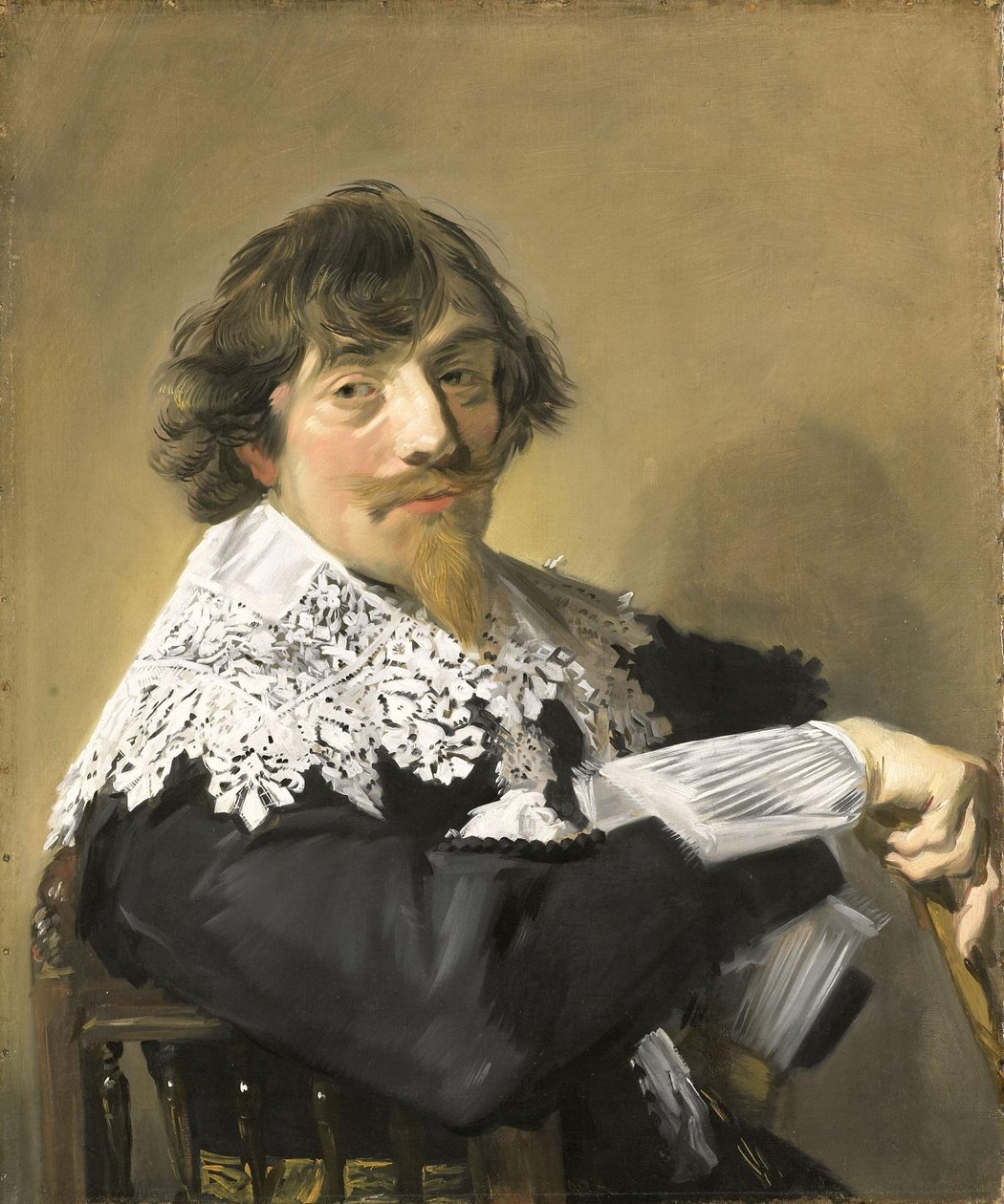 Retrato de um homem





















 possivelmente Nicolaes Hasselaer (1593-1635). Cervejeiro e capitão-mor de um corpo militar em Amesterdão de Frans Hals