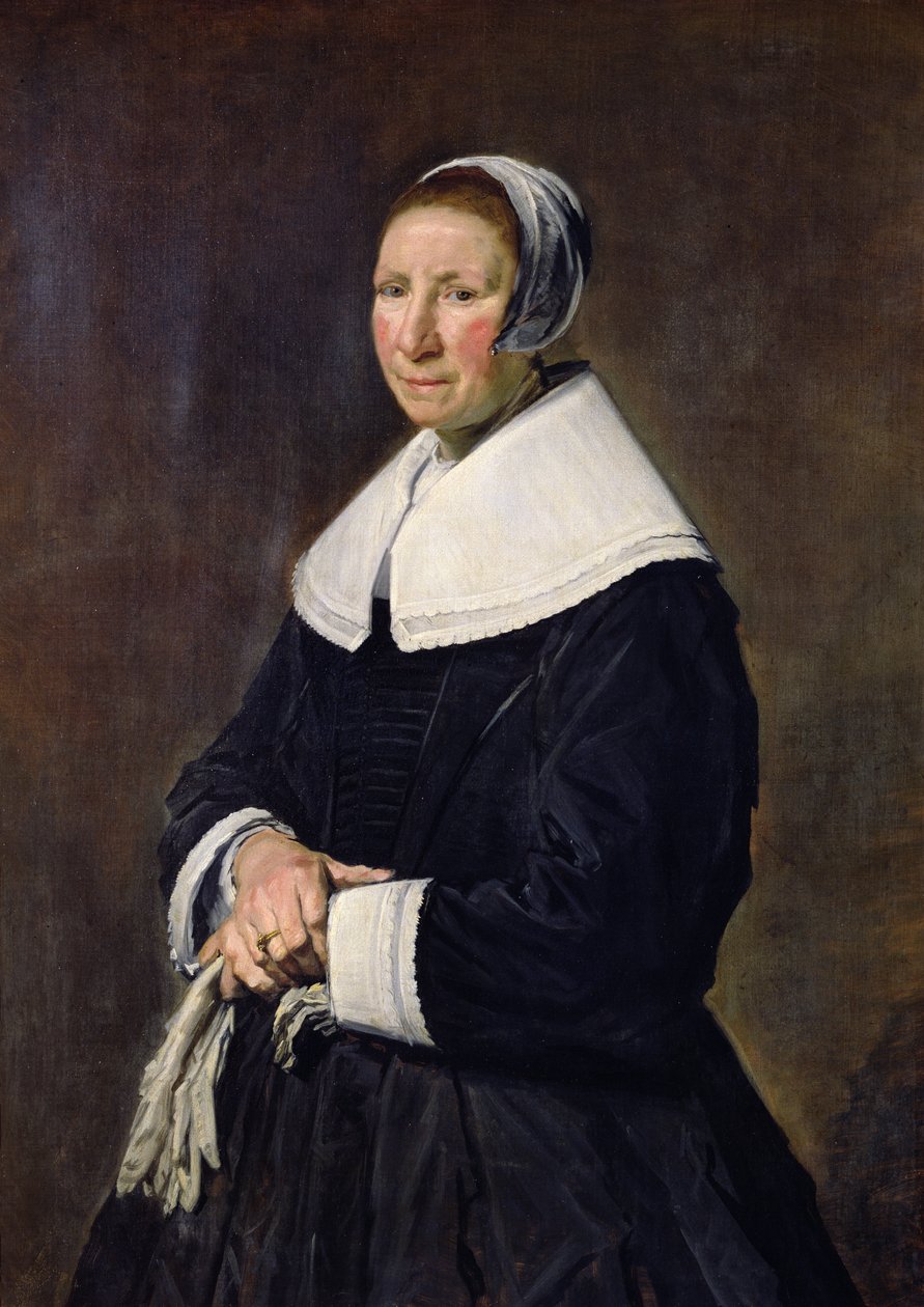 Retrato de uma mulher de Frans Hals