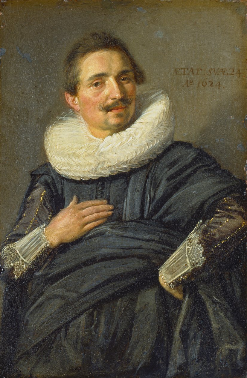 Retrato de um jovem cavaleiro de Frans Hals