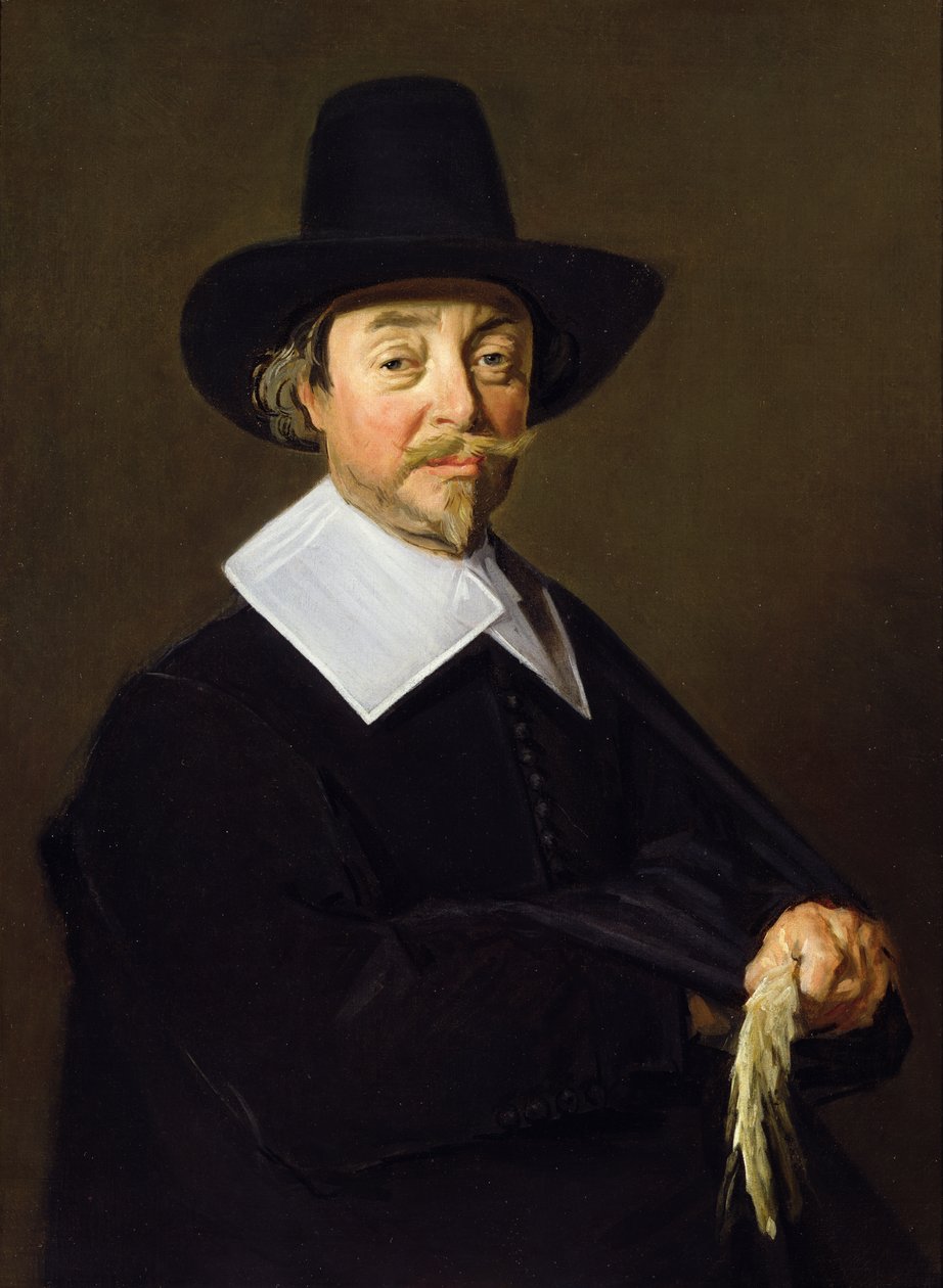 Retrato de um homem, c.1643-45 de Frans Hals
