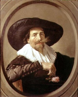 Retrato de um homem, possivelmente Pieter Tjark de Frans Hals