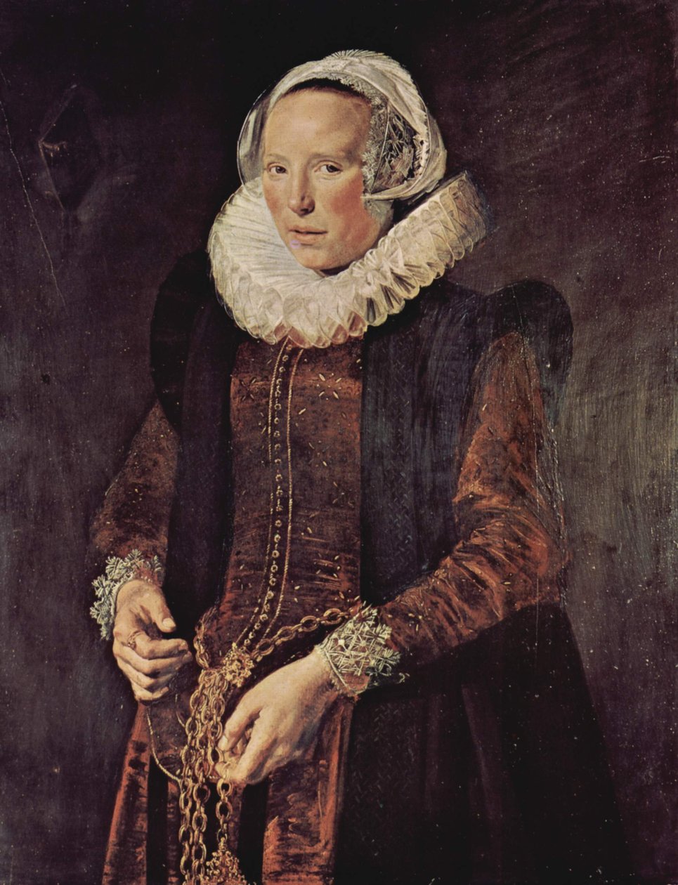 Retrato de uma mulher de Frans Hals