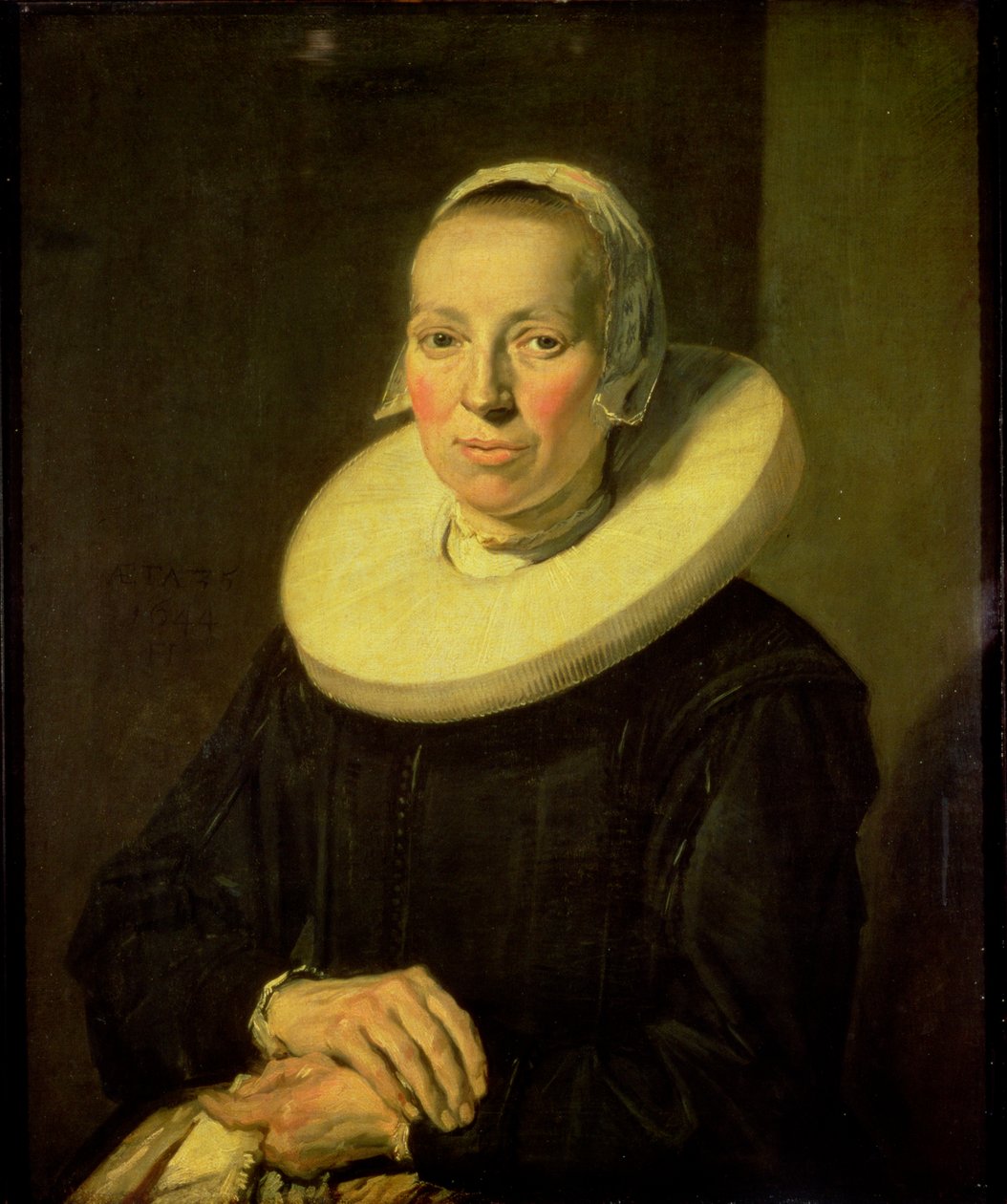 Retrato de uma mulher, 1644 de Frans Hals