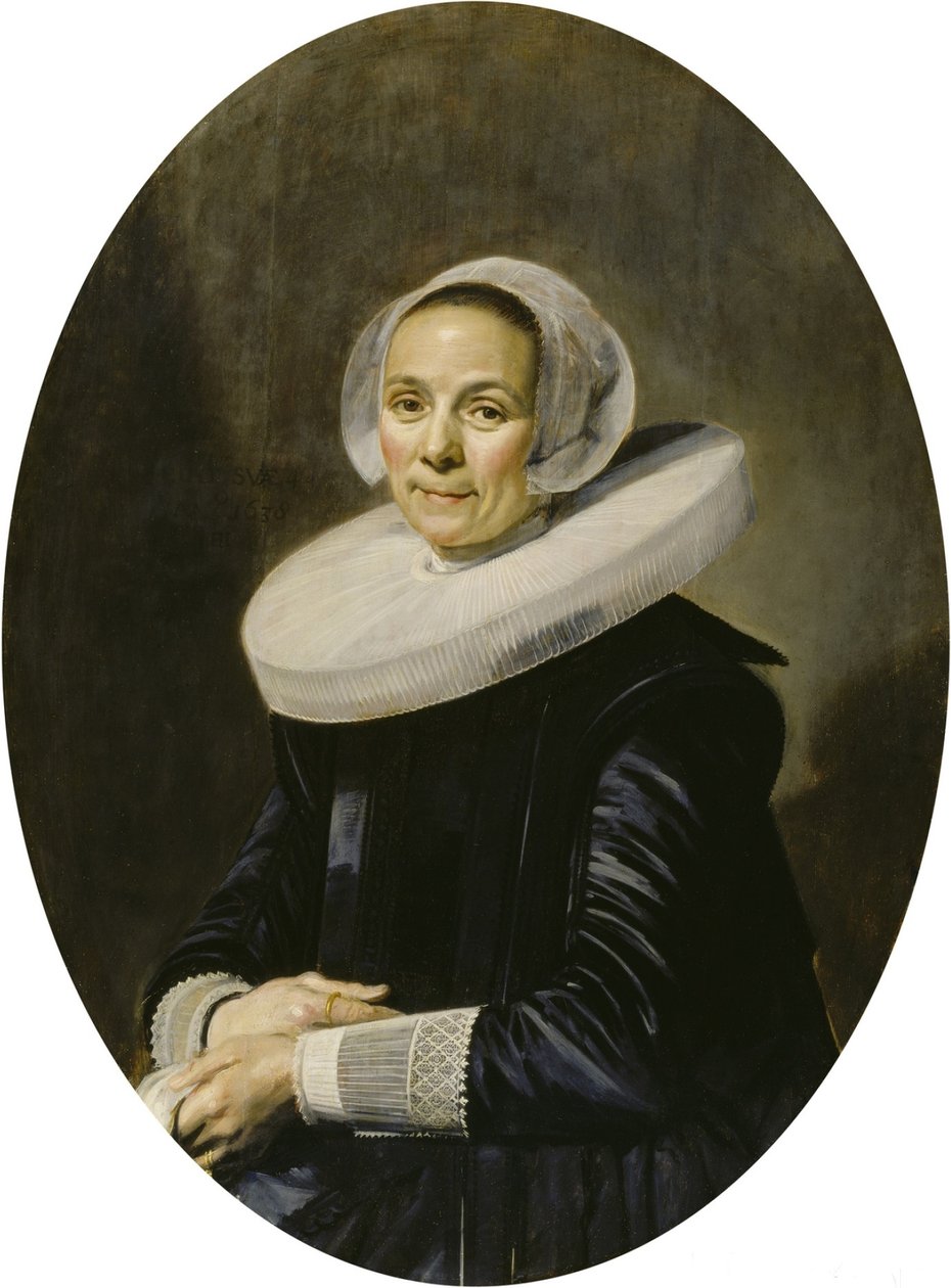 Retrato de uma mulher desconhecida [1] de Frans Hals