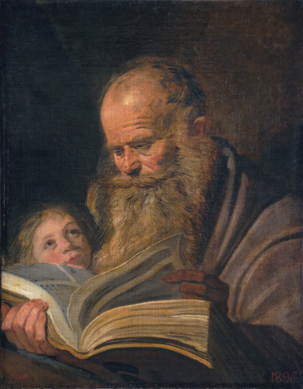 São Mateus, c.1625 (óleo sobre tela) de Frans Hals